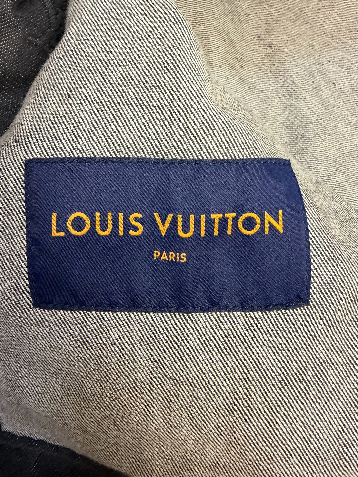 Louis Vuitton Louis Vuitton Denim Yellow Light Jacket 54 Men Size US XXL / EU 58 / 5 - 3 Thumbnail