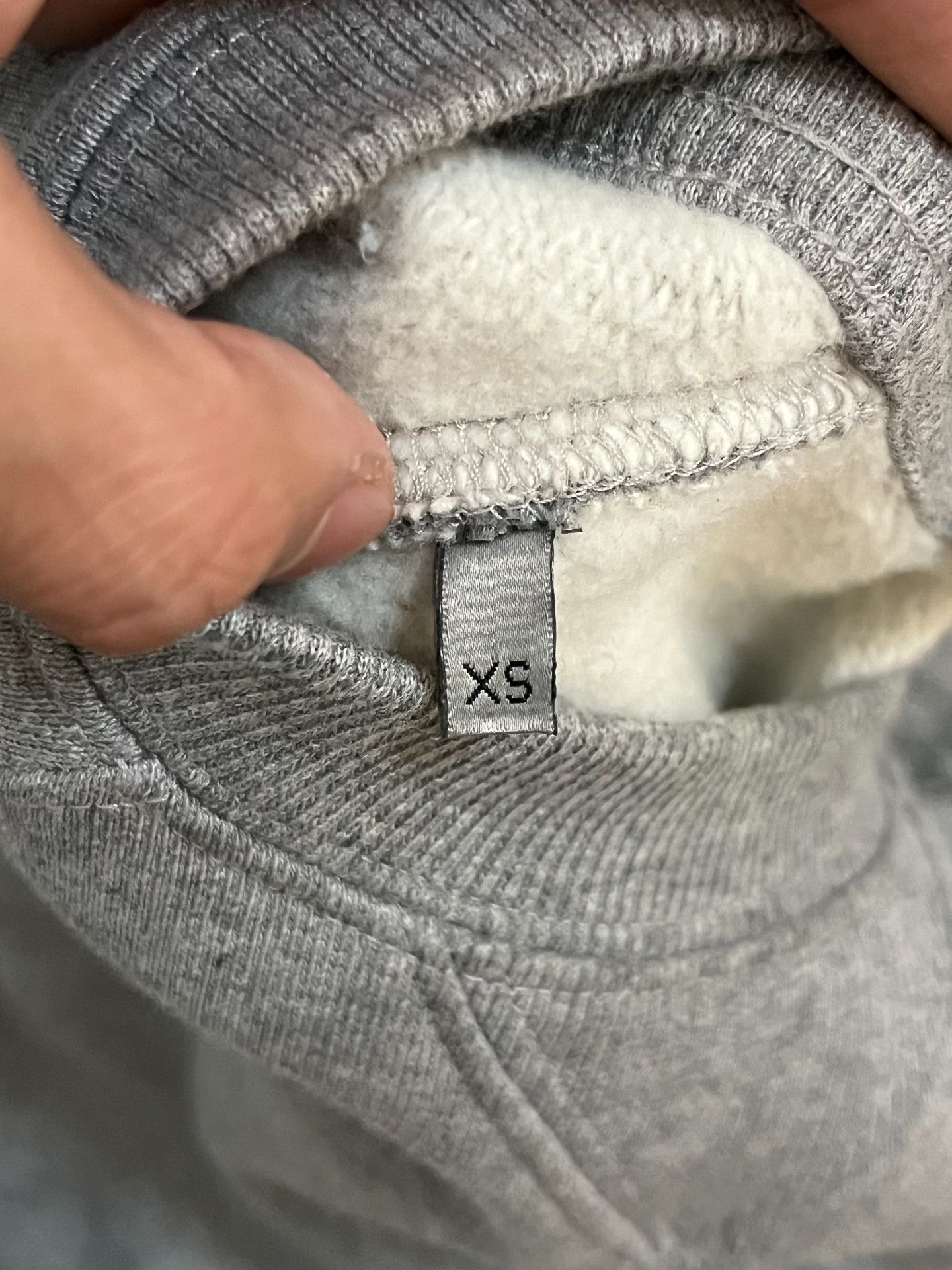 Dior Dior Cotton Gray Hoodie XS Men Size US XS / EU 42 / 0 - 5 Thumbnail
