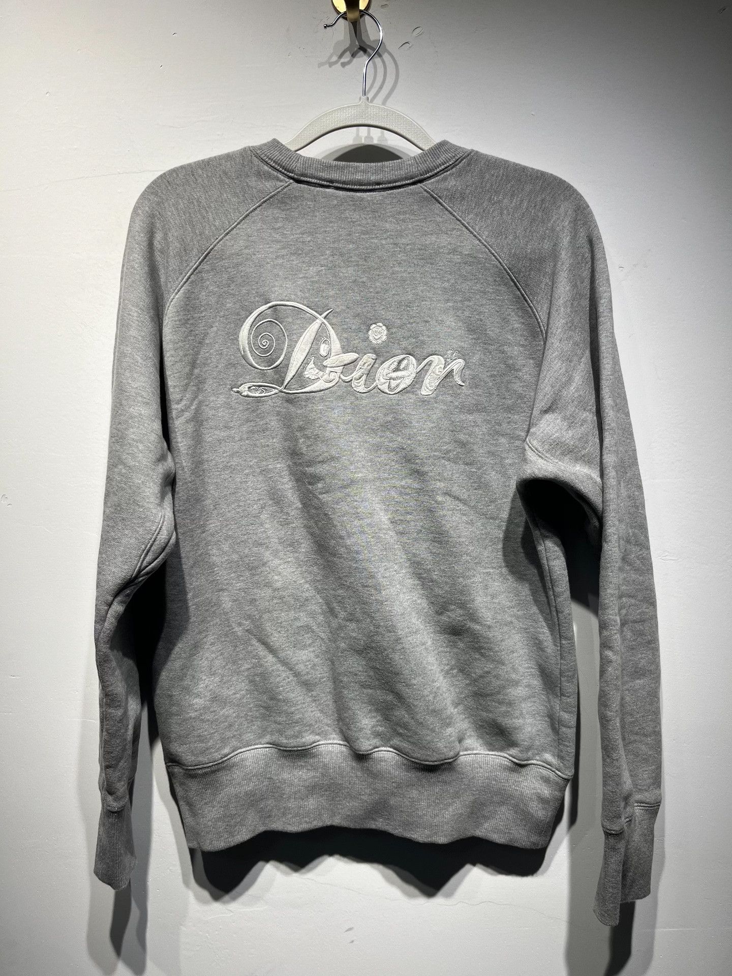 Dior Dior Cotton Gray Hoodie XS Men Size US XS / EU 42 / 0 - 2 Thumbnail