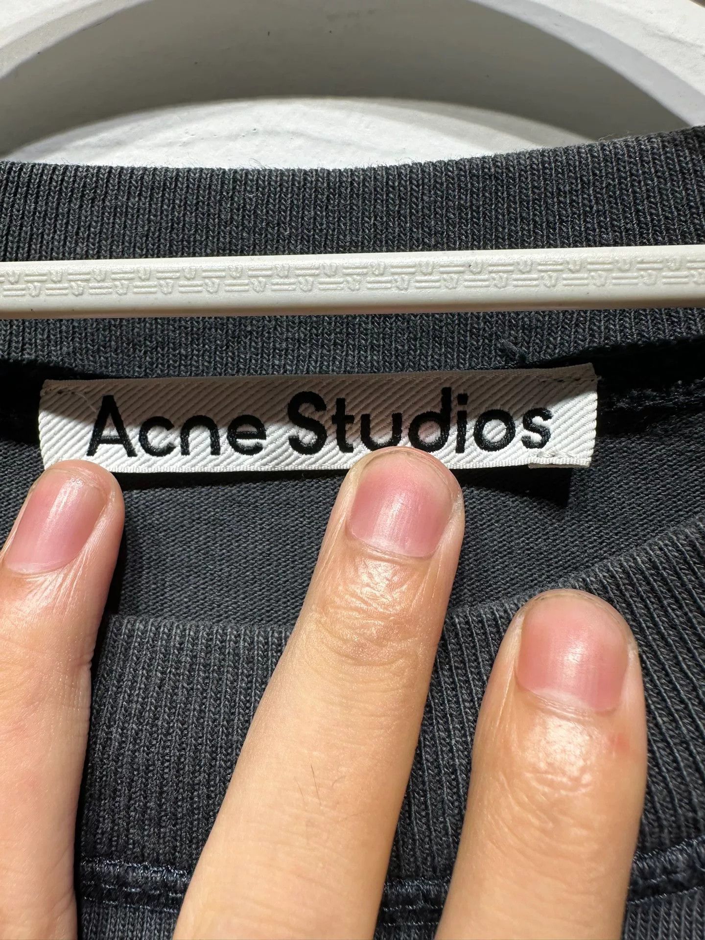 Acne Studios Acne Studios Casual Cotton Black T-Shirt M Men Size US M / EU 48-50 / 2 - 2 Thumbnail