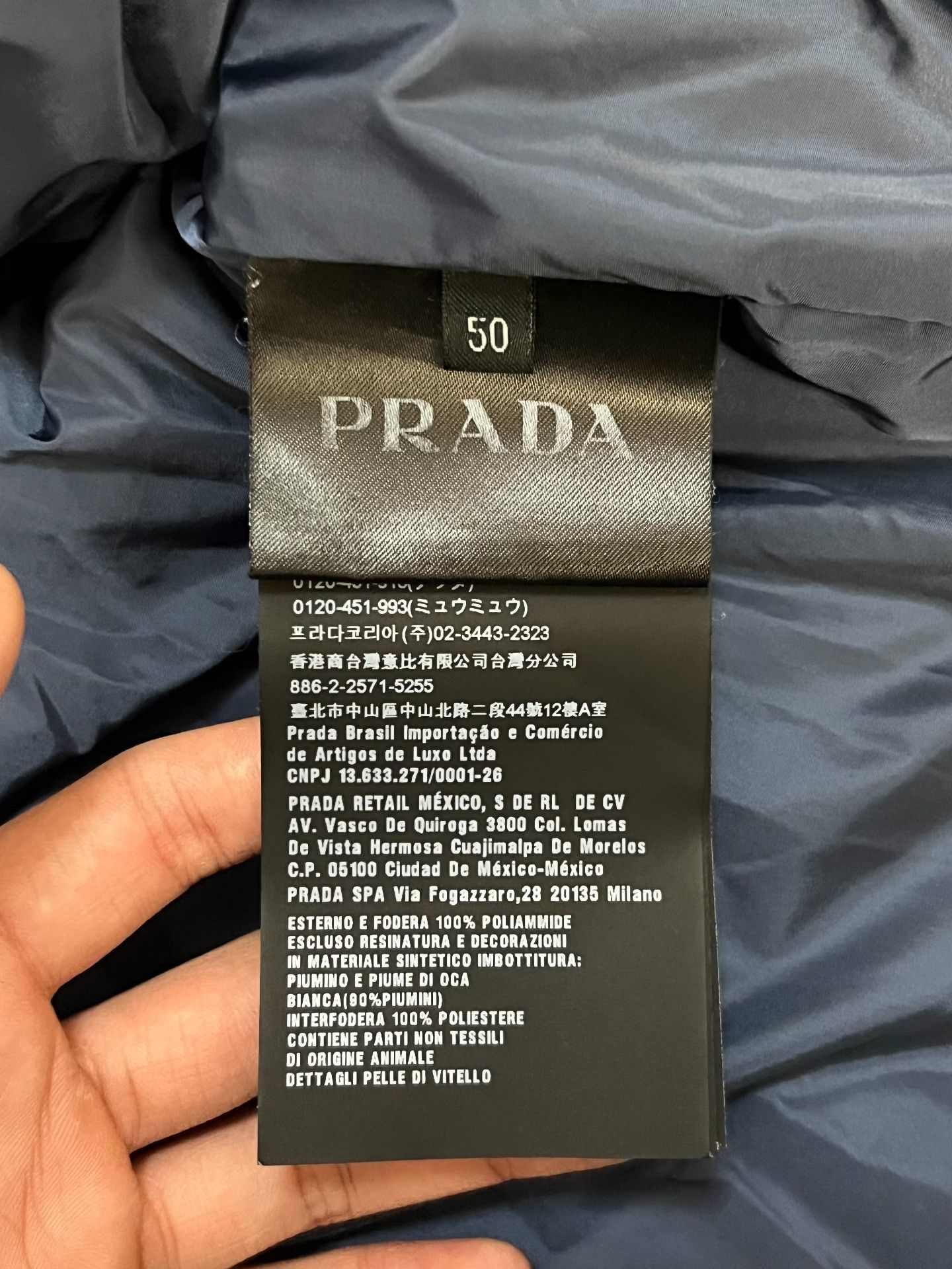 Prada Prada Down Heavy Coat 50 Men Size US XL / EU 56 / 4 - 4 Thumbnail