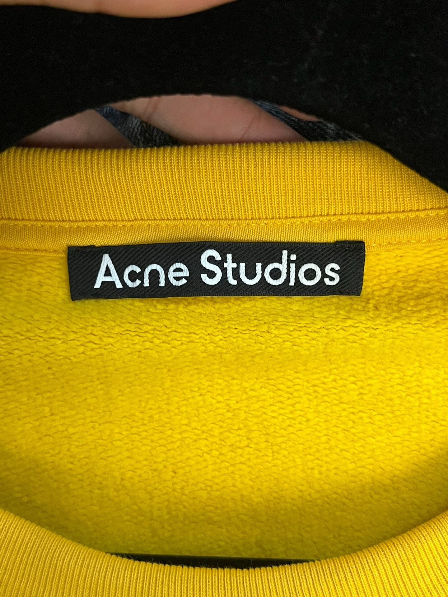 Acne Studios Acne Studios Oversized Yellow Hoodie S Women Size S / US 4 / IT 40 - 3 Thumbnail