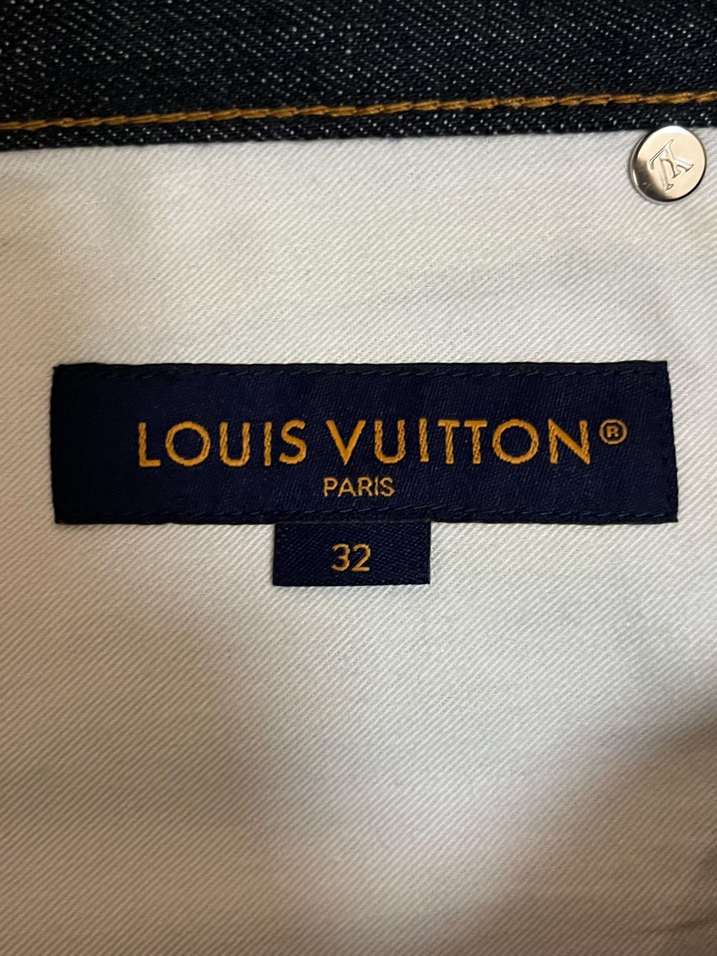 Louis Vuitton Louis Vuitton Denim Blue Denim Jeans 32 Men Size US 32 / EU 48 - 3 Thumbnail