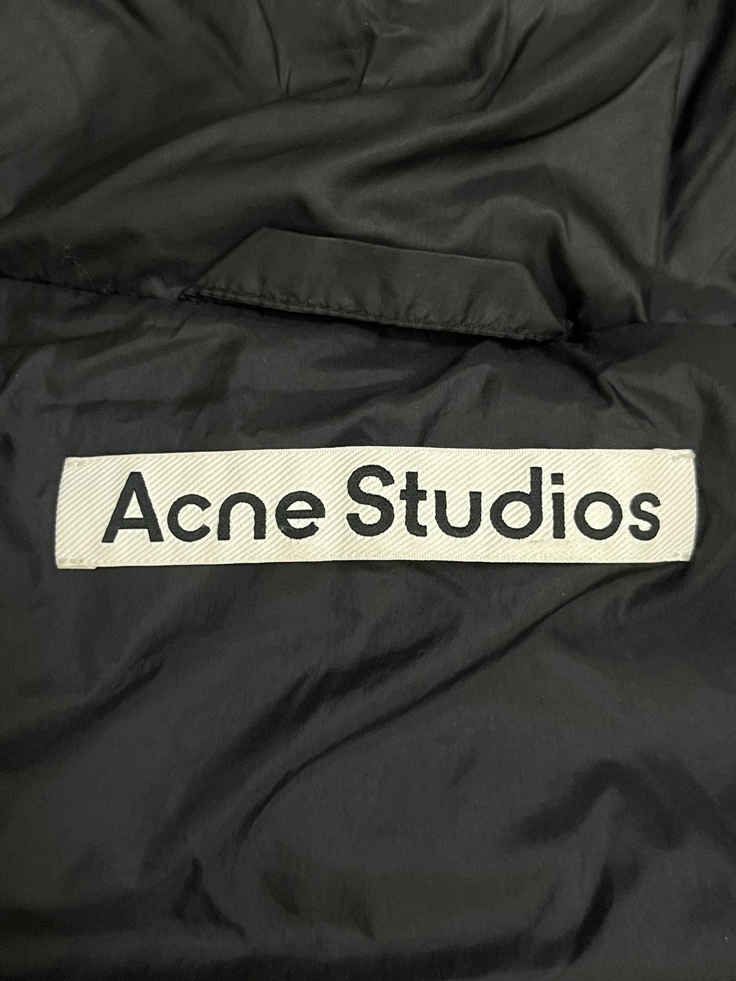 Acne Studios Acne Studios Down Cropped Black Down Jacket 36 Women Size S / US 4 / IT 40 - 3 Thumbnail