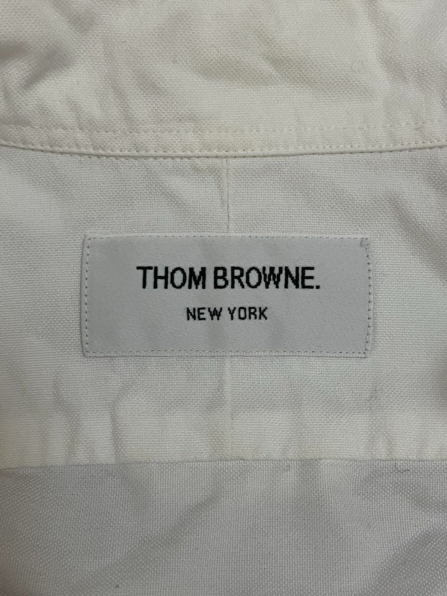 Thom Browne Thom Browne Striped Brown Shirt 2 Men Size US XS / EU 42 / 0 - 4 Thumbnail