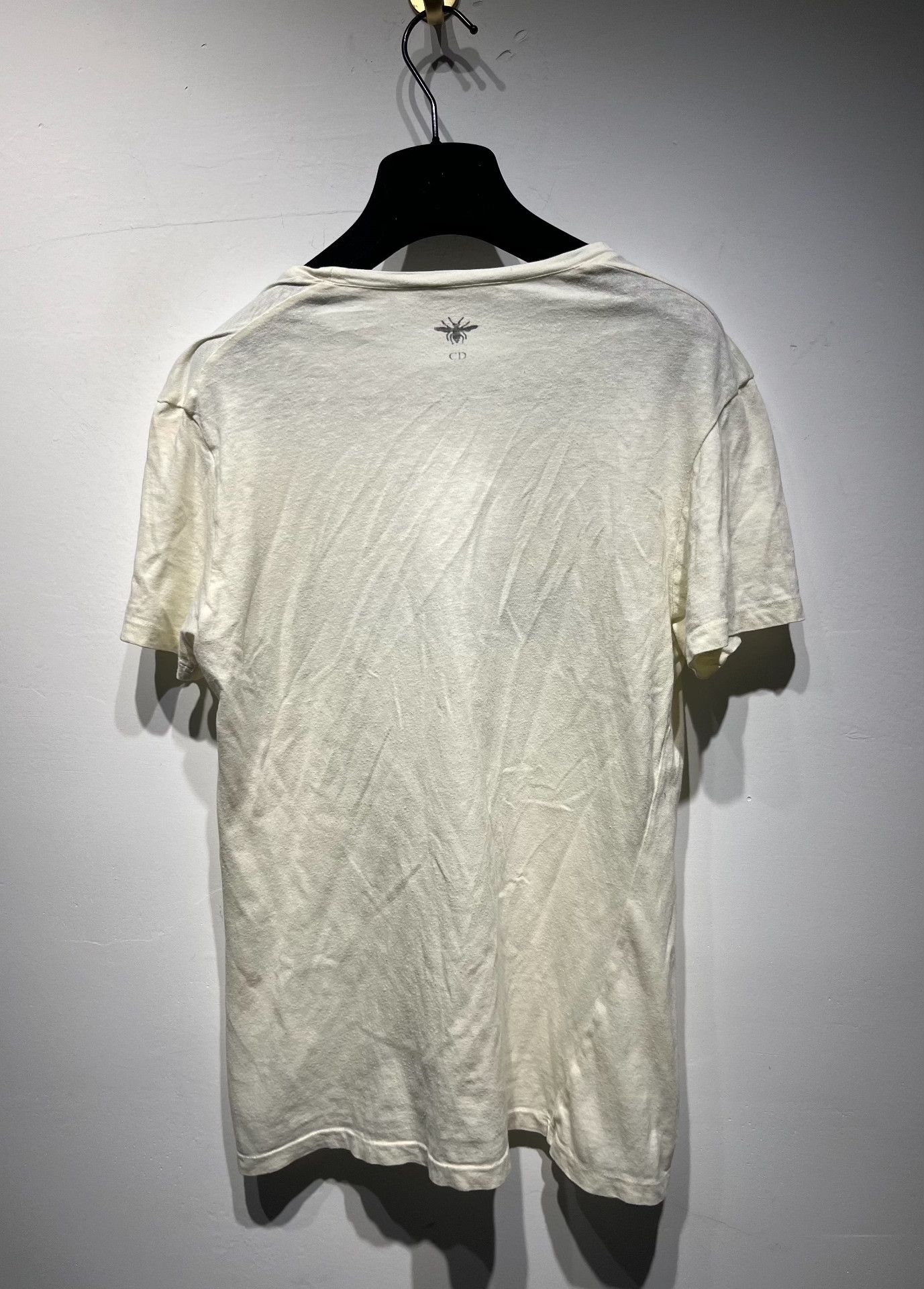 Dior Dior Printed White T-Shirt XS Women Size XS / US 0-2 / IT 36-38 - 2 Thumbnail