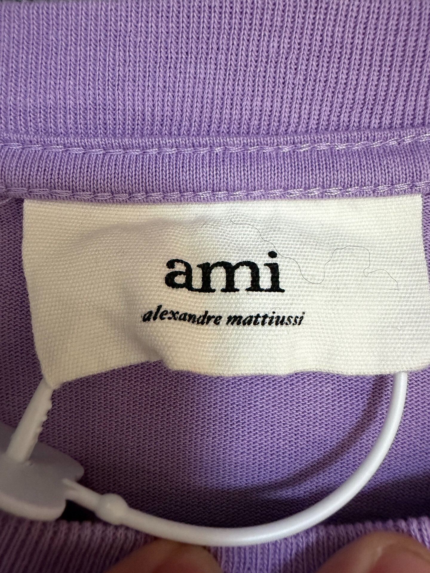 AMI Ami Embroidered T-Shirt S Women Size S / US 4 / IT 40 - 3 Thumbnail