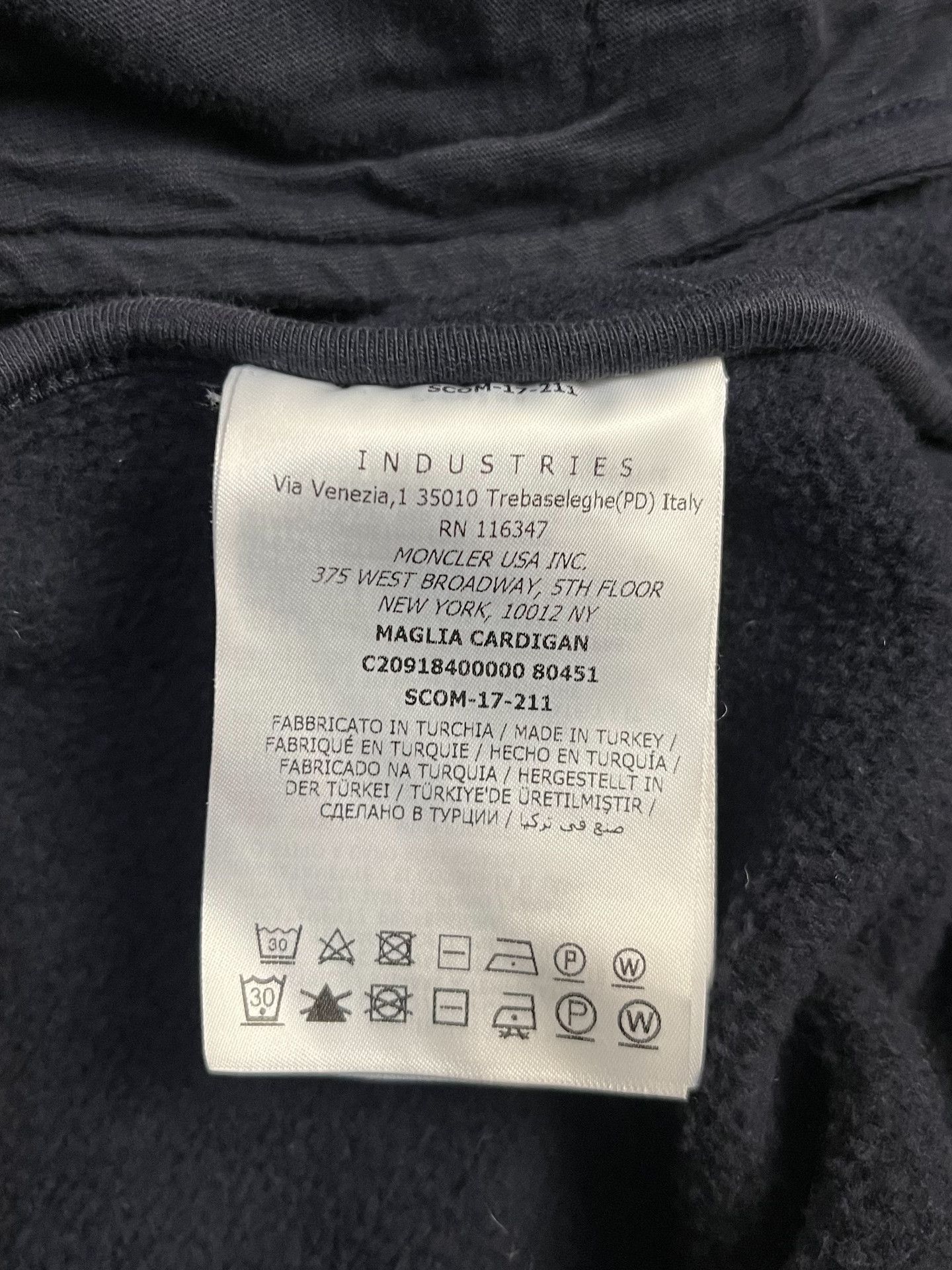 Moncler Moncler Retro Hoodie L Men Size US L / EU 52-54 / 3 - 4 Thumbnail