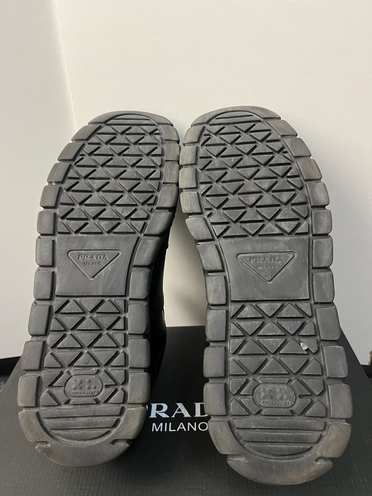Prada Prada Leather Black Lowtop Sneakers 9 Men Size US 9 / EU 42 - 6 Thumbnail