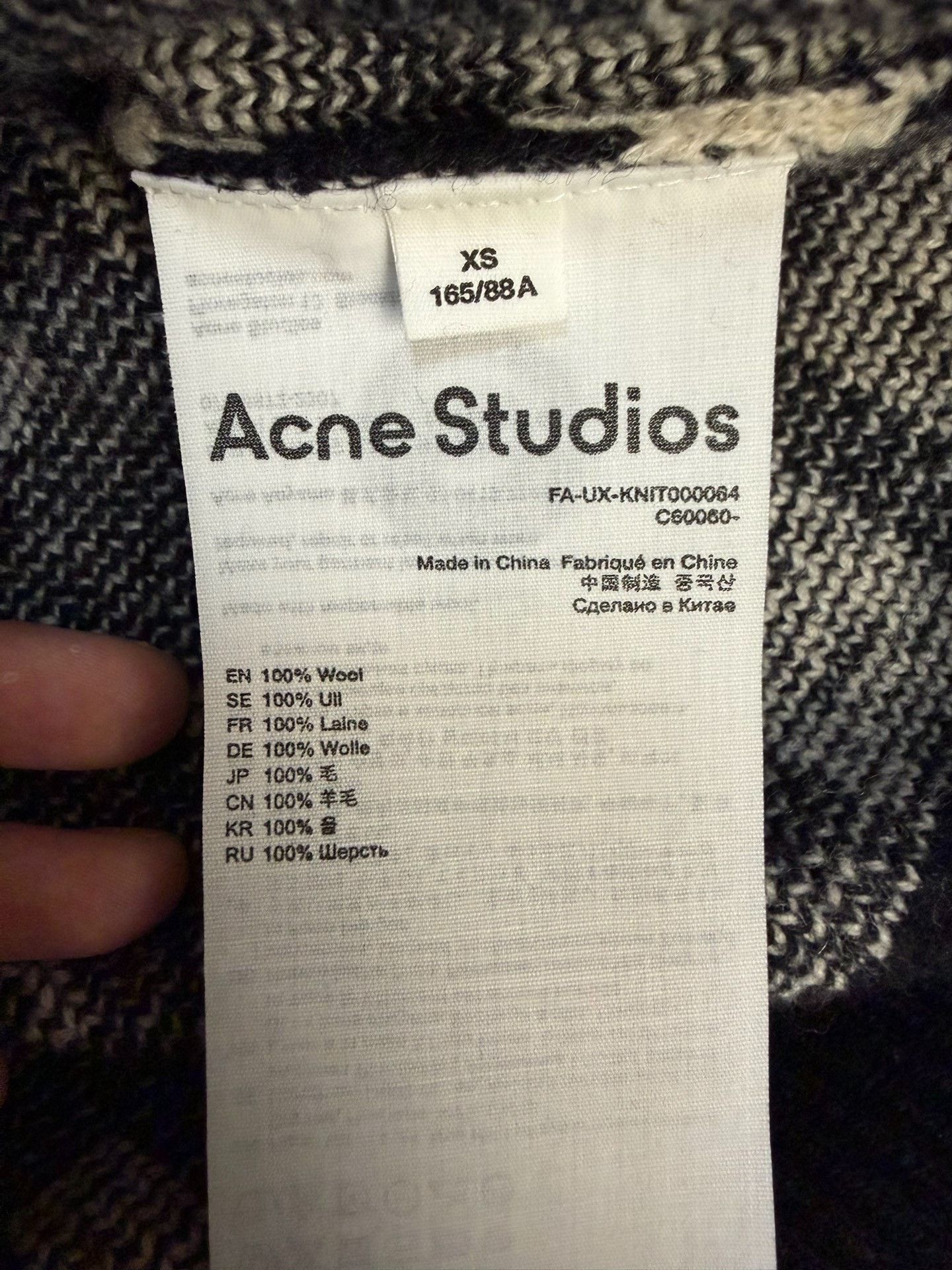 Acne Studios Acne Studios Knit Sweater XS Women Size XS / US 0-2 / IT 36-38 - 4 Thumbnail