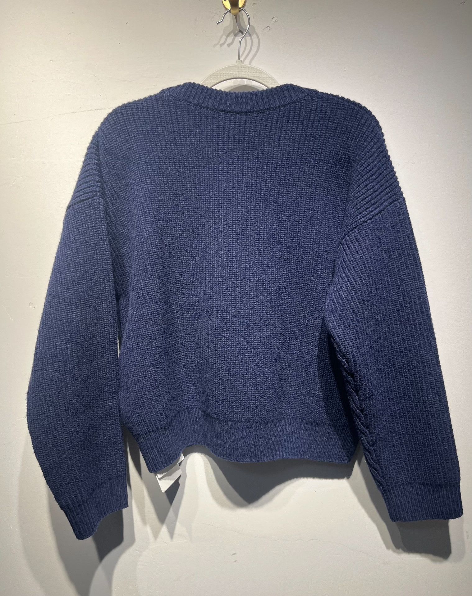 Celine Celine Drop-Shoulder Blue Sweater XS Women Size XS / US 0-2 / IT 36-38 - 2 Thumbnail
