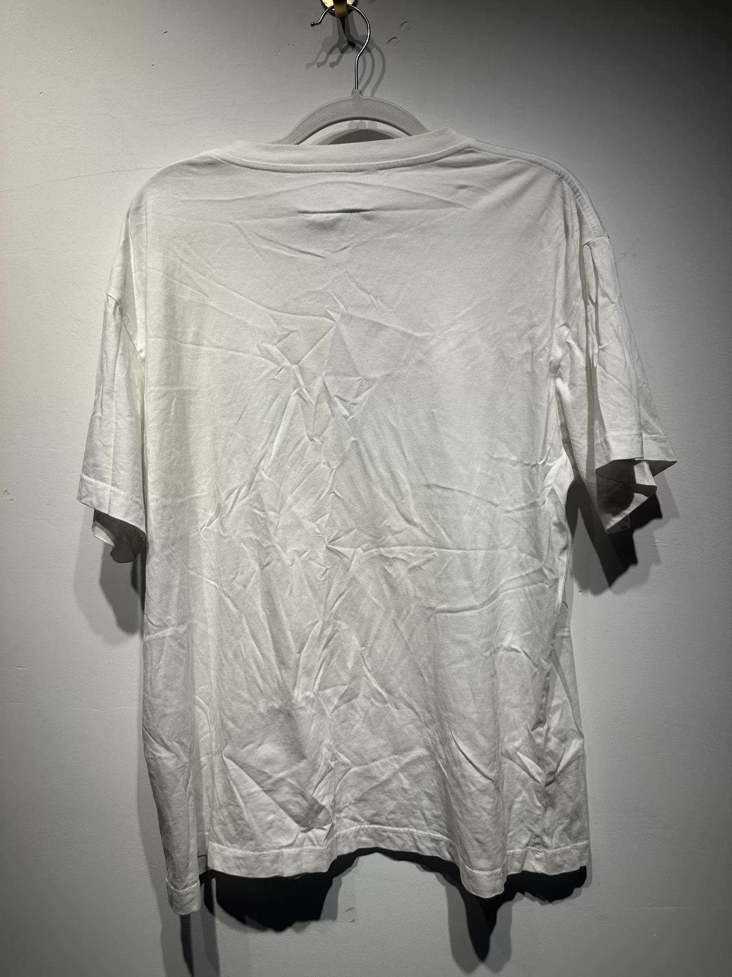 Maison Margiela Maison Margiela Printed White T-Shirt M Men Size US M / EU 48-50 / 2 - 2 Thumbnail