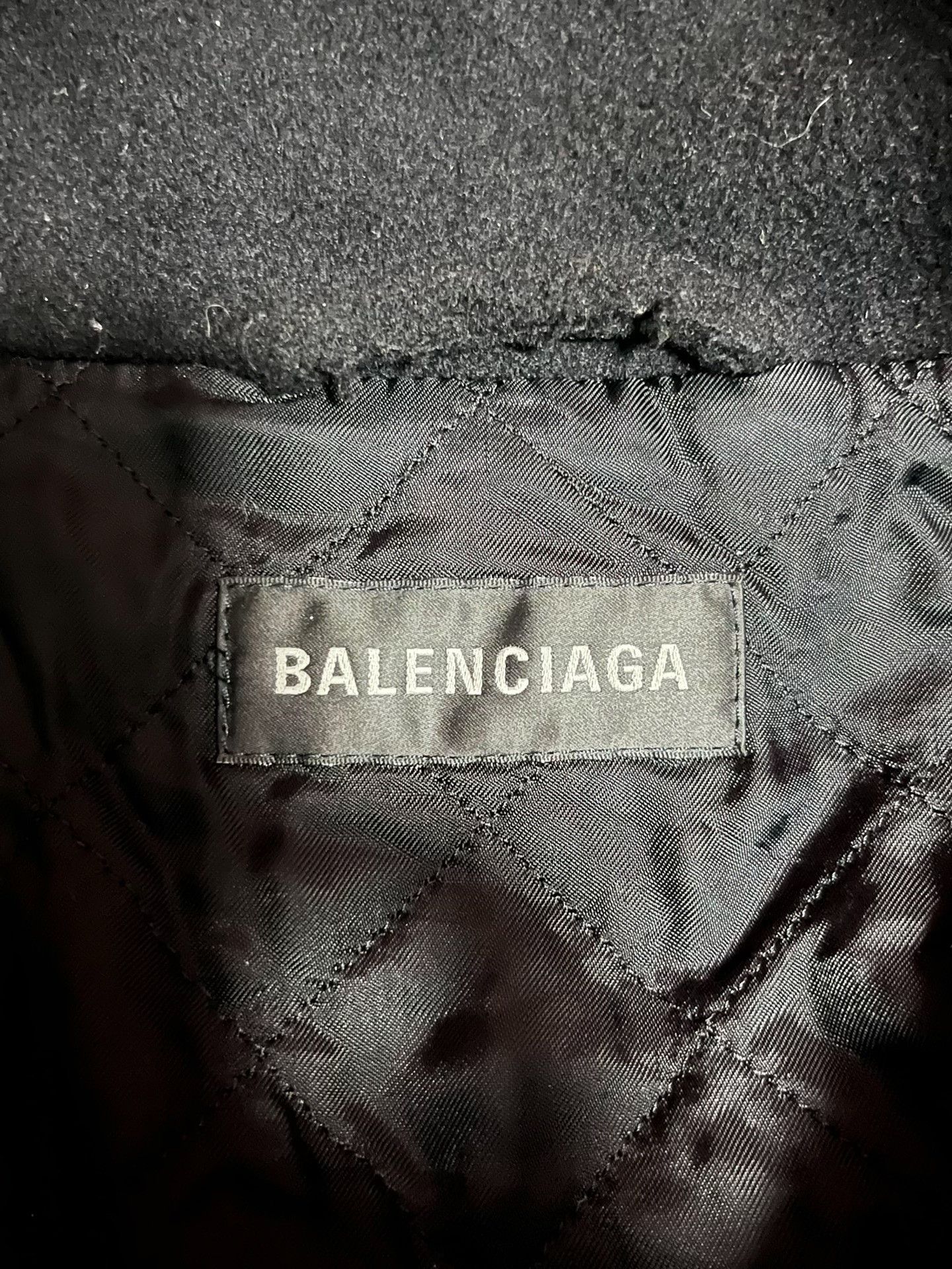 Balenciaga Balenciaga Retro Printed Black Light Jacket 44 Men Size US L / EU 52-54 / 3 - 3 Thumbnail