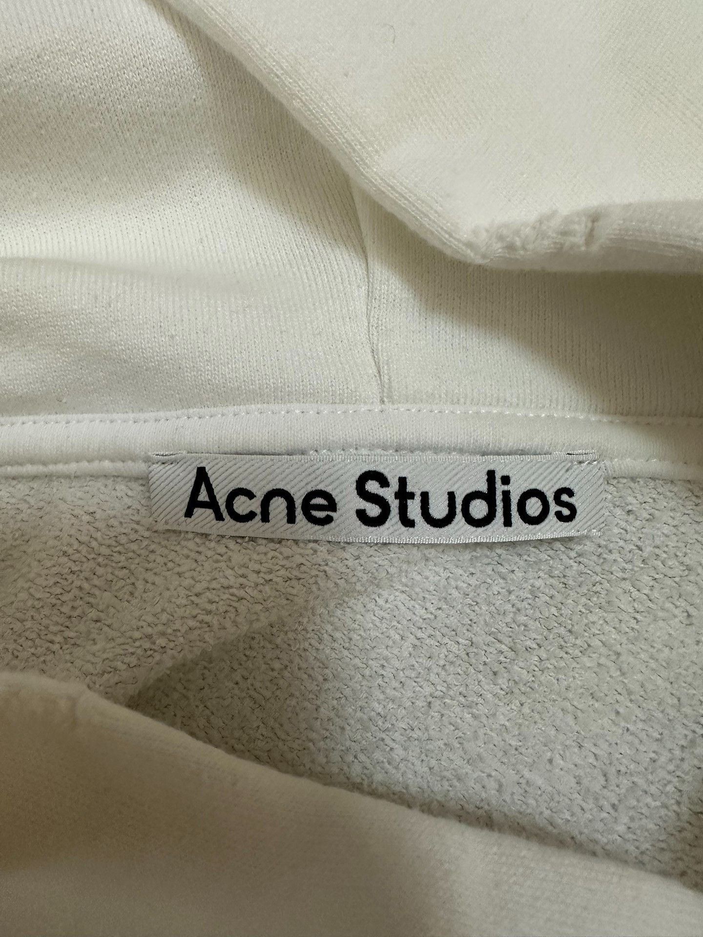 Acne Studios Acne Studios Oversized White Hoodie XS Women Size XS / US 0-2 / IT 36-38 - 3 Thumbnail