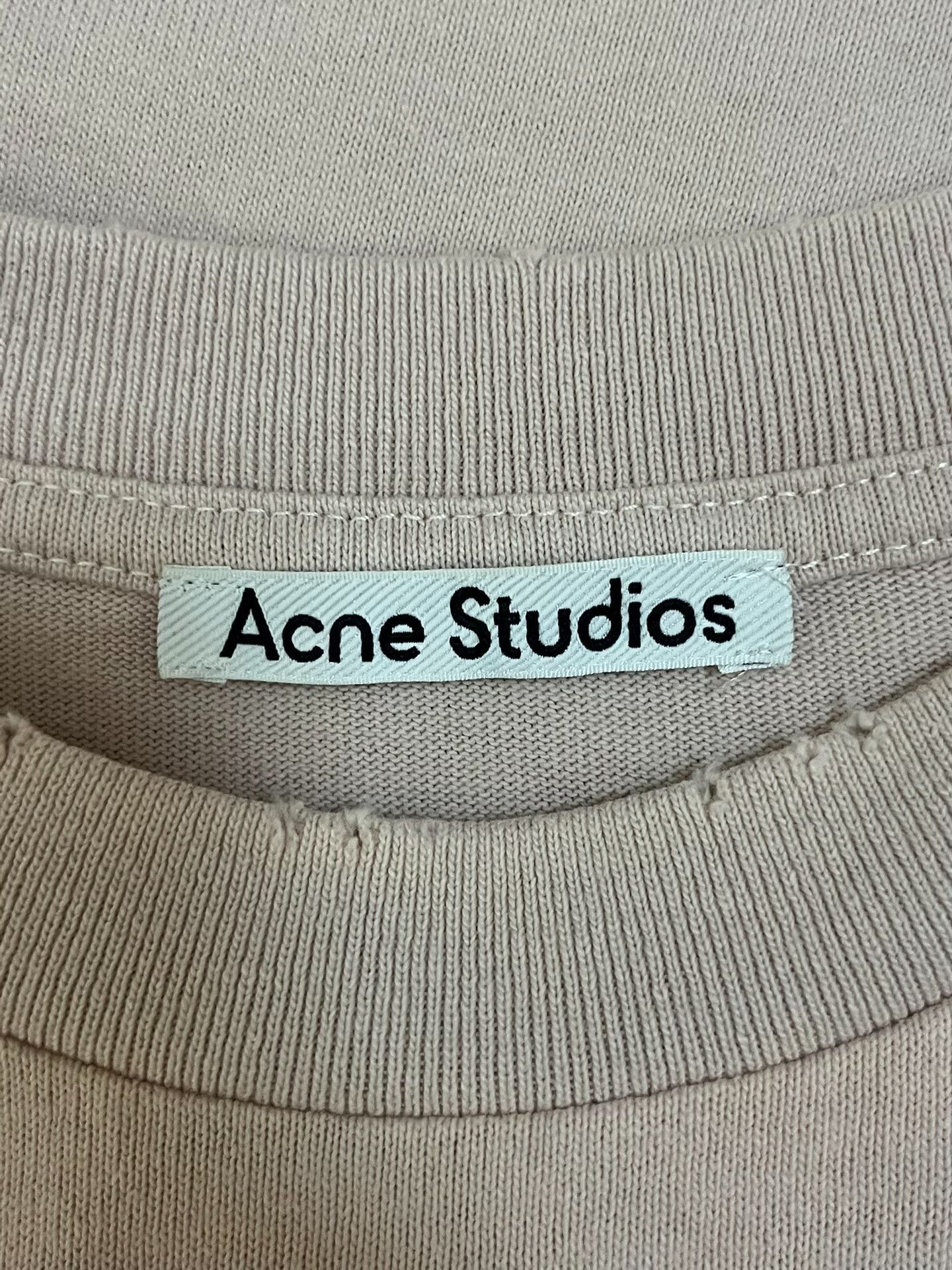 Acne Studios Acne Studios Oversized Pink T-Shirt XXS Women Size XXS / US 00 / IT 34 - 3 Thumbnail