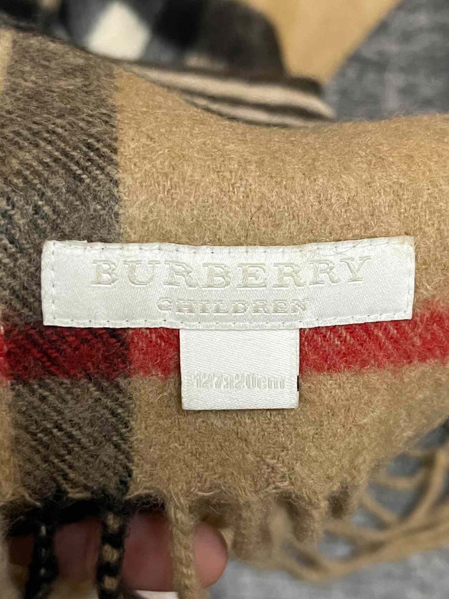 Burberry Burberry Plaid Beige Scarf 127 Men Size ONE SIZE - 4 Thumbnail