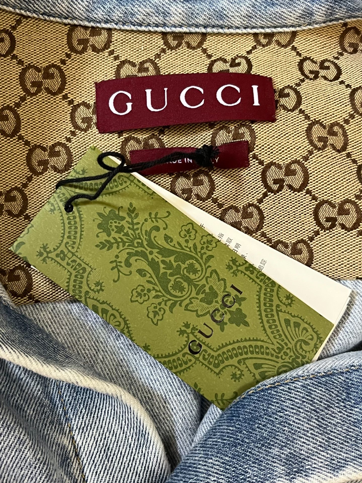 Gucci Gucci Denim Shirt 46 Men Size US L / EU 52-54 / 3 - 3 Thumbnail