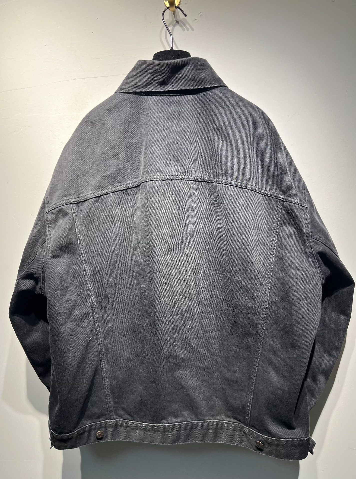Acne Studios Acne Studios Denim Oversized Black Jacket XXS Women Size XXS / US 00 / IT 34 - 2 Thumbnail
