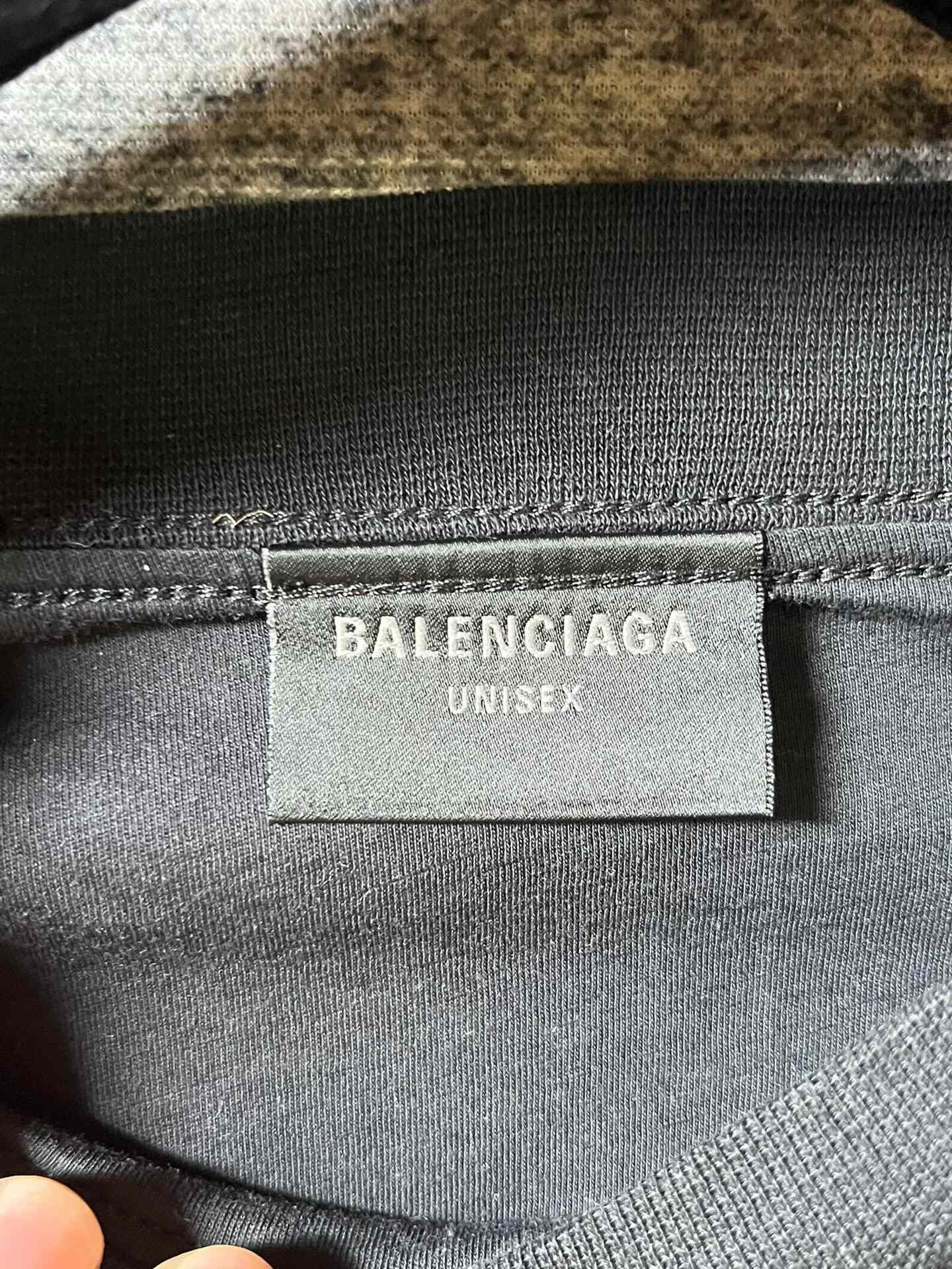 Balenciaga Balenciaga Retro Printed Black T-Shirt 1 Men Size US XS / EU 42 / 0 - 3 Thumbnail