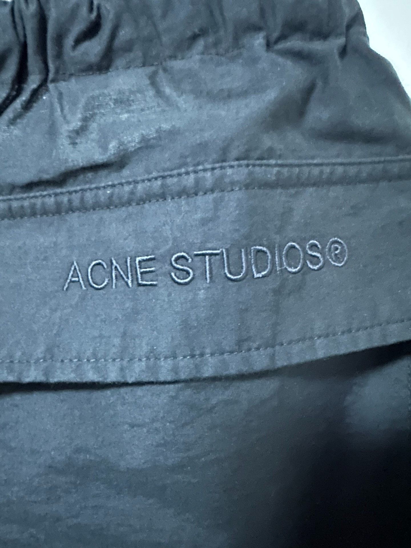 Acne Studios Acne Studios Casual Embroidered Black Pants 36 Women Size 36" / US 14 / IT 50 - 3 Thumbnail
