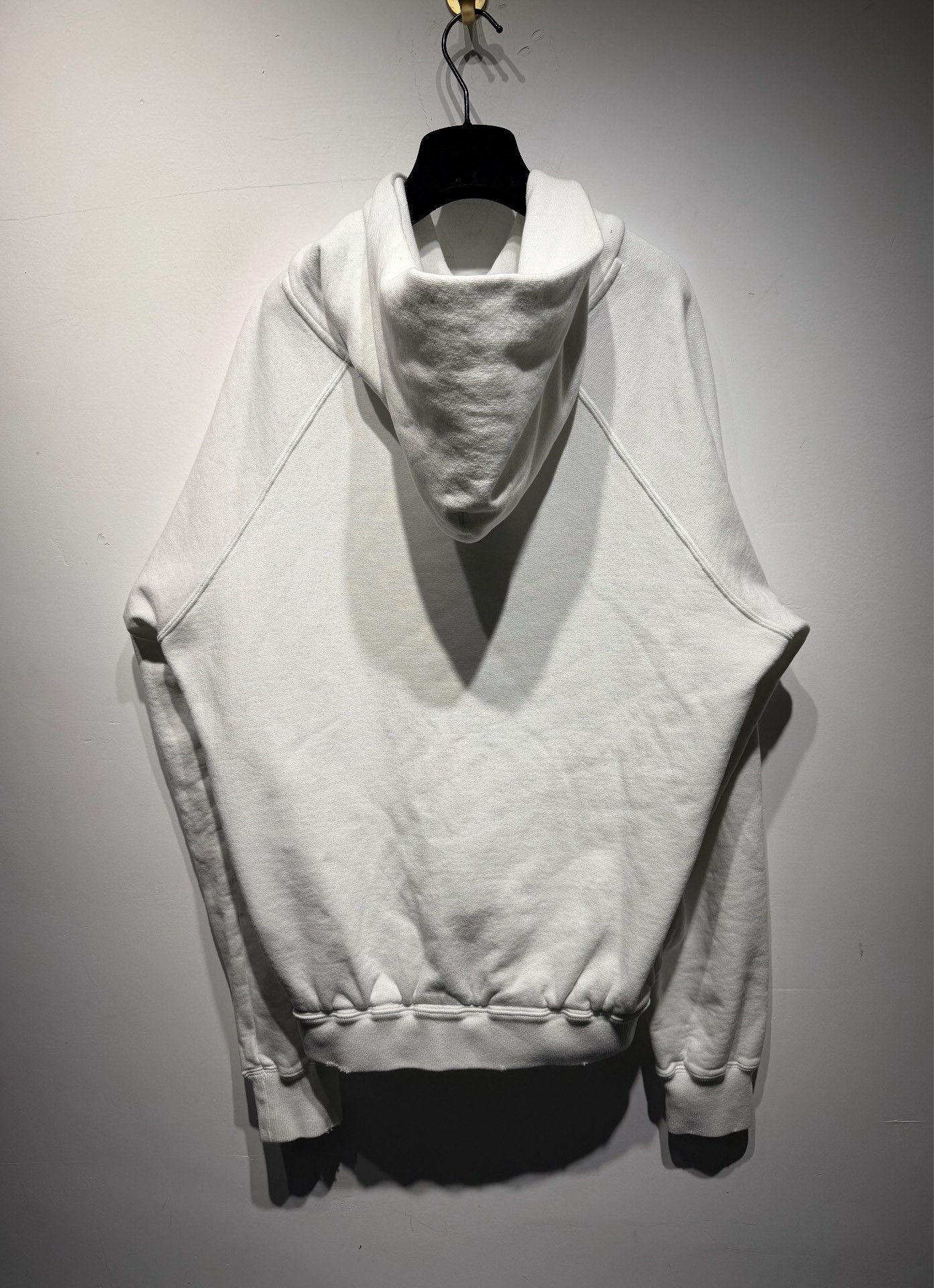 Prada Prada Fleece Cotton White Hoodie L Men Size US L / EU 52-54 / 3 - 2 Thumbnail