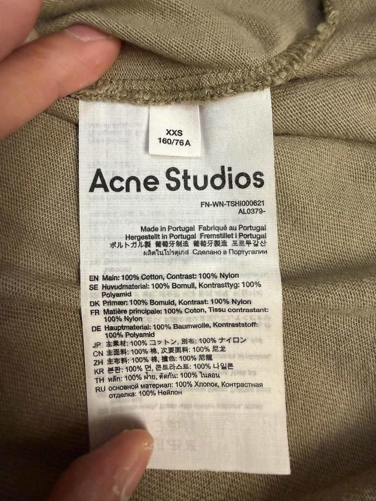 Acne Studios Acne Studios Printed Oversized T-Shirt XXS Women Size XXS / US 00 / IT 34 - 4 Thumbnail