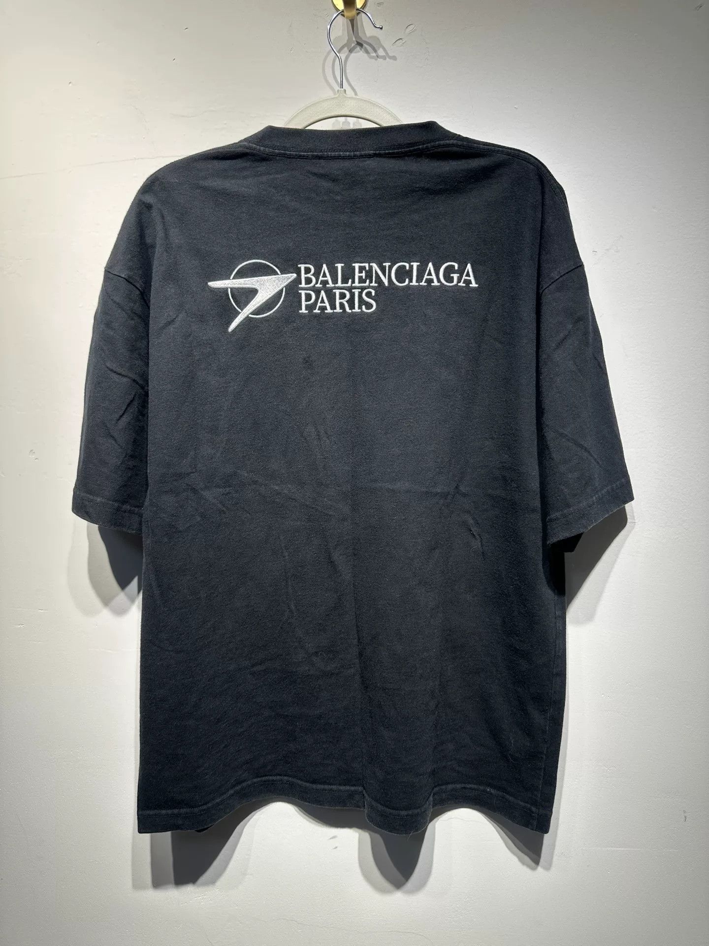 Balenciaga Balenciaga Printed Black T-Shirt S Men Size US S / EU 44-46 / 1 - 2 Thumbnail