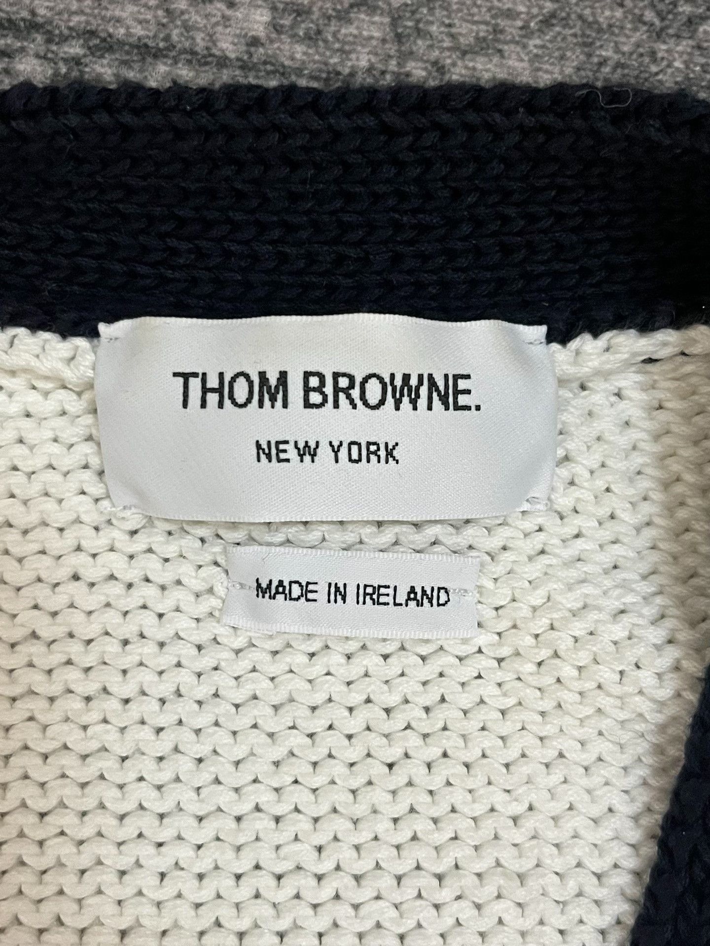 Thom Browne Thom Browne Knit Striped Brown Sweater 3 Women Size XS / US 0-2 / IT 36-38 - 3 Thumbnail