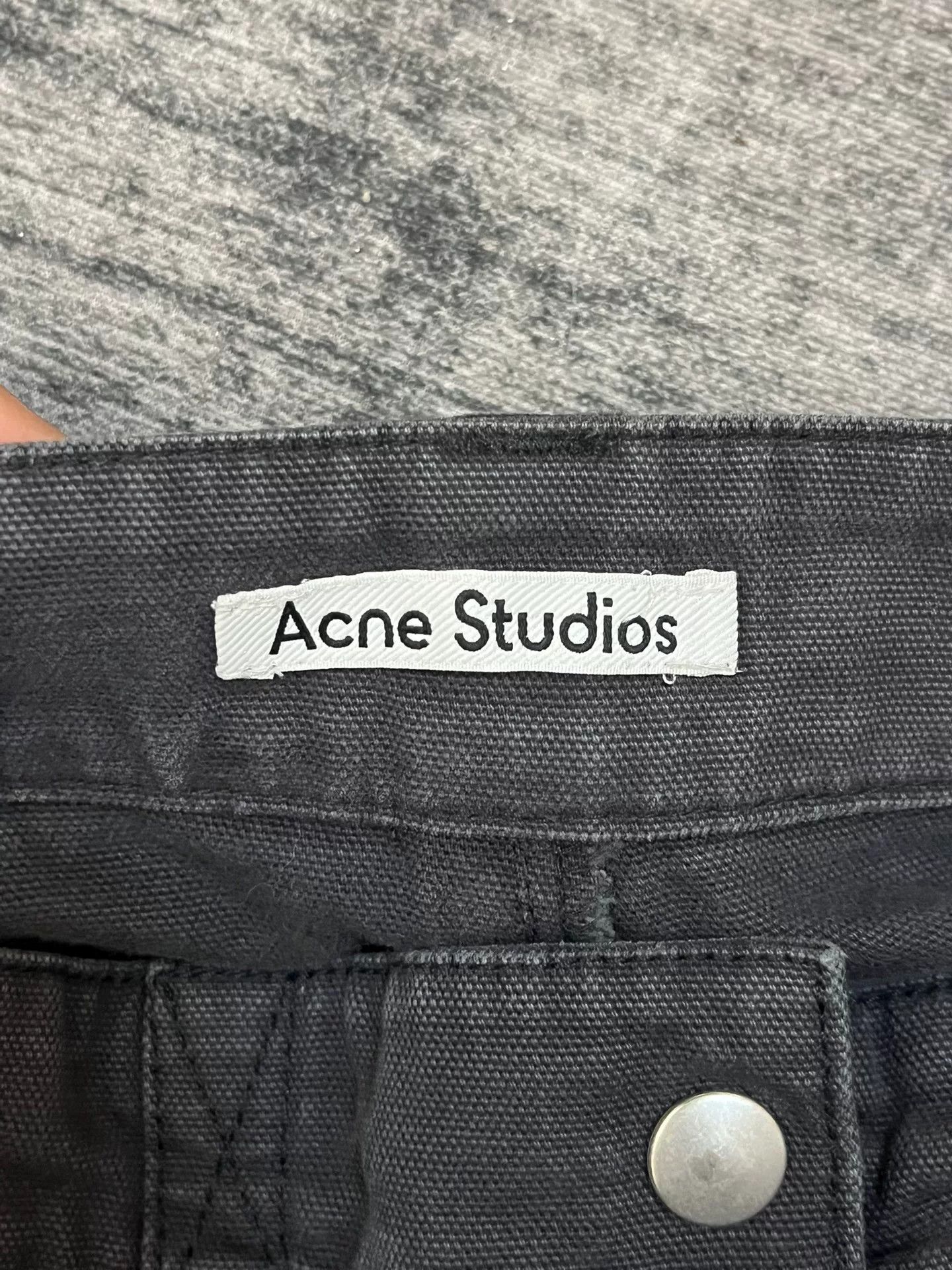 Acne Studios Acne Studios Denim Black Jeans 36 Women Size 36" / US 14 / IT 50 - 2 Thumbnail
