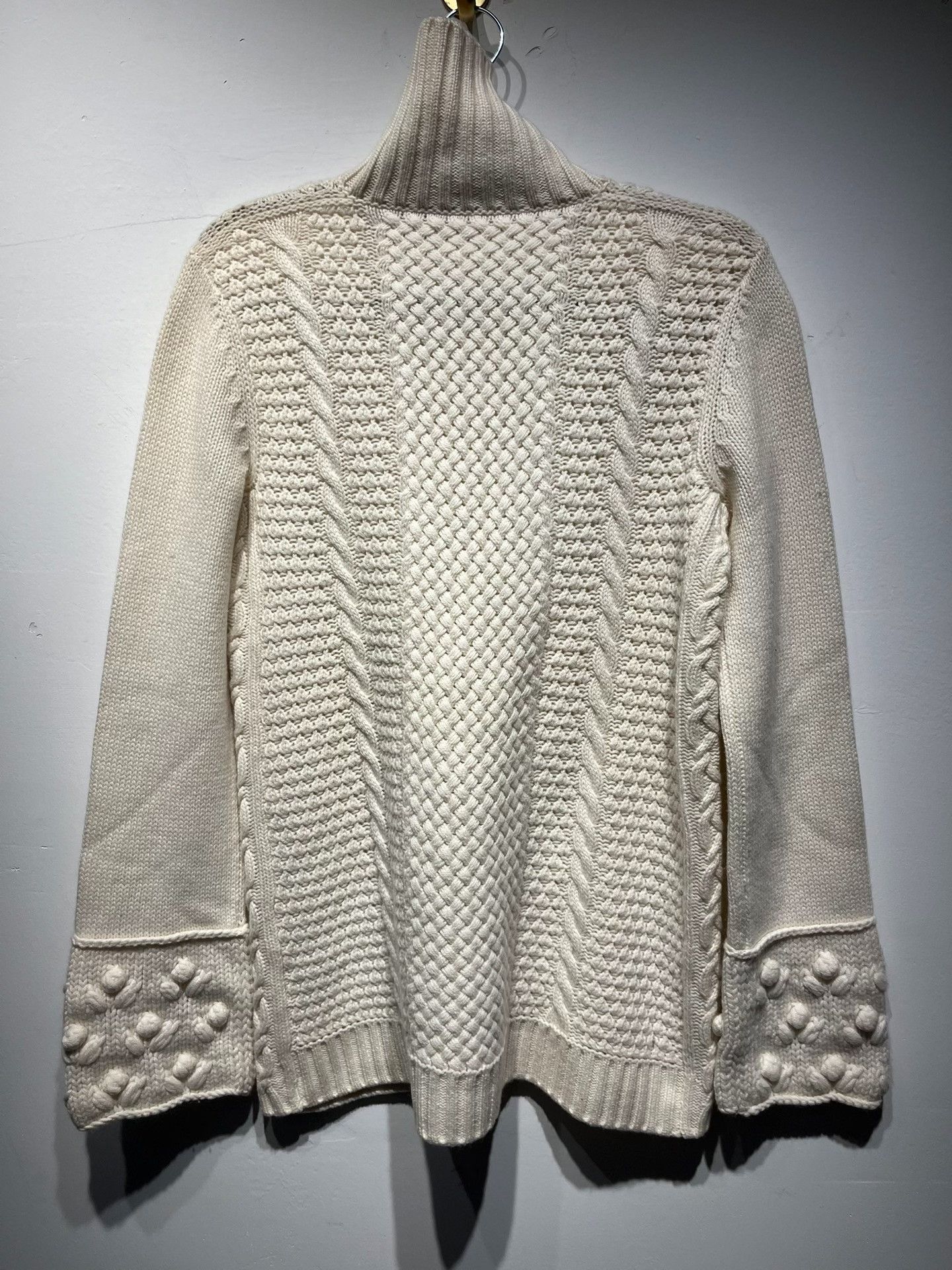 Balenciaga Balenciaga White Sweater 40 Women Size M / US 6-8 / IT 42-44 - 2 Thumbnail