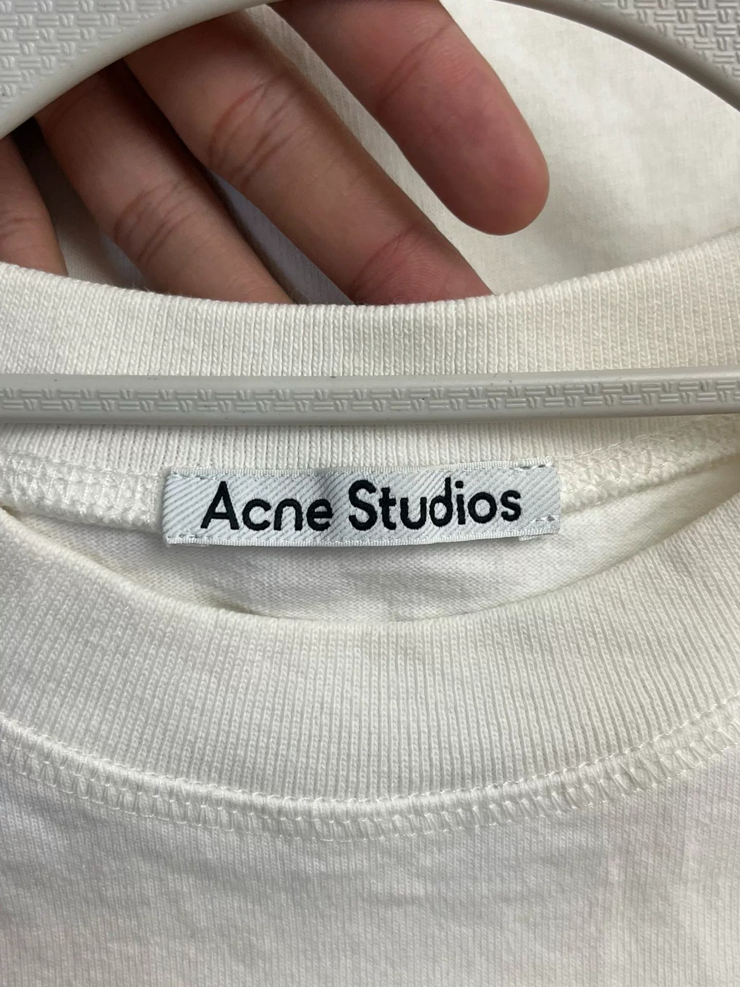 Acne Studios Acne Studios Retro Graphic White T-Shirt XXS Women Size XXS / US 00 / IT 34 - 3 Thumbnail