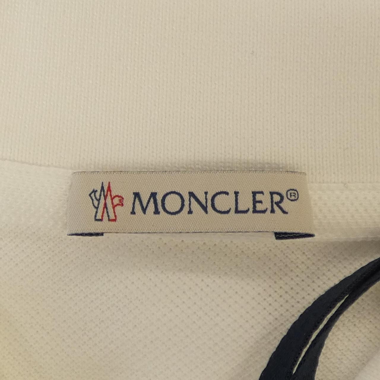 Moncler Moncler Moncler Cotton Polo Shirt Textile Tops 8A00002 89A16 DUTY FREE for USA Size ONE SIZE - 3 Thumbnail