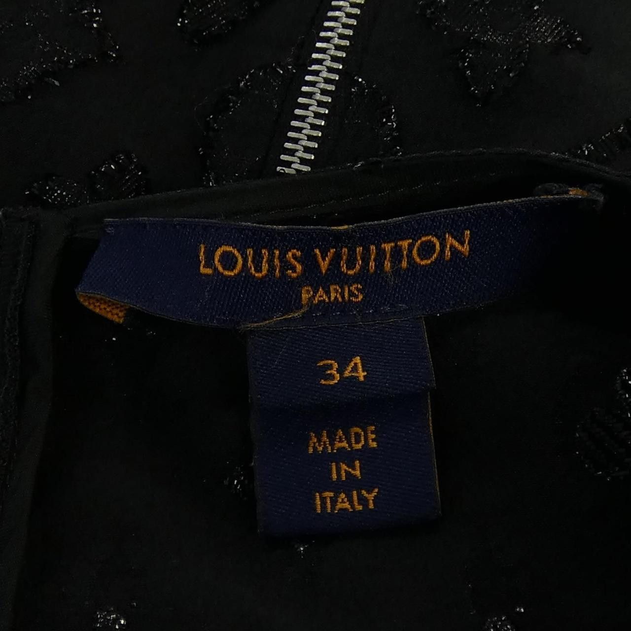 Louis Vuitton Louis Vuitton Louis Vuitton Monogram Sparkle Dress Textile Dresses FMRO75XGR DUTY FREE for USA Size ONE SIZE - 4 Thumbnail