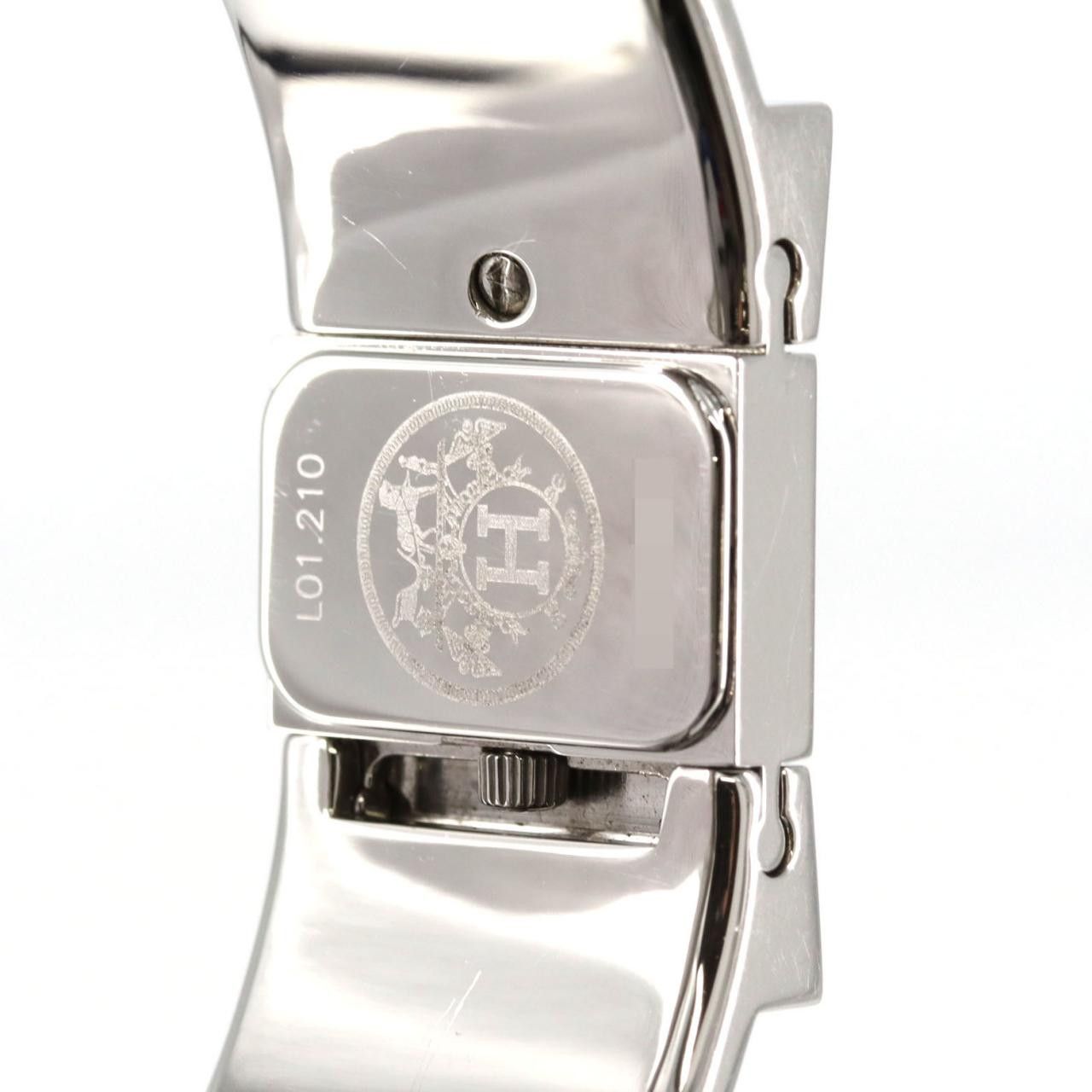 Hermes Hermes Hermes Heure H Steel Quartz Metal Quartz LO1.210 DUTY FREE for USA Size ONE SIZE - 7 Thumbnail