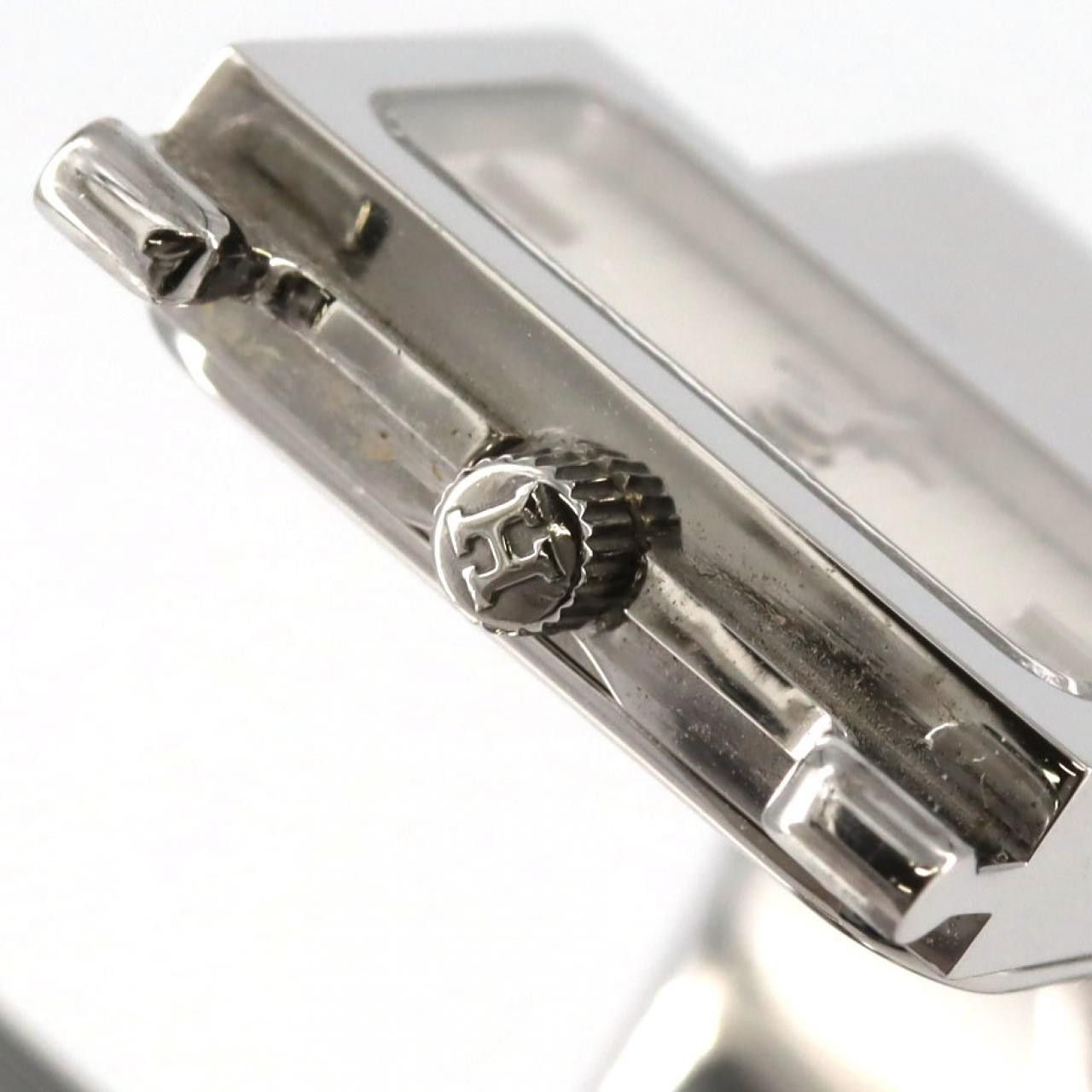 Hermes Hermes Hermes Heure H Steel Quartz Metal Quartz LO1.210 DUTY FREE for USA Size ONE SIZE - 4 Thumbnail