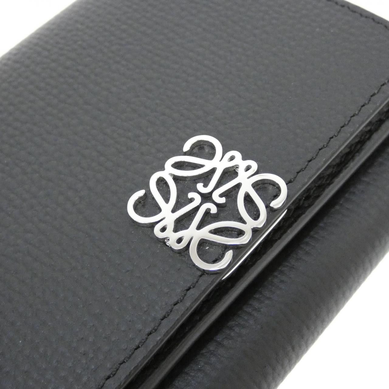 Loewe Loewe Loewe Anagram Trifold Wallet Calf Wallet Leather Short Wallet C821TR2X16 DUTY FREE for USA Size ONE SIZE - 5 Thumbnail