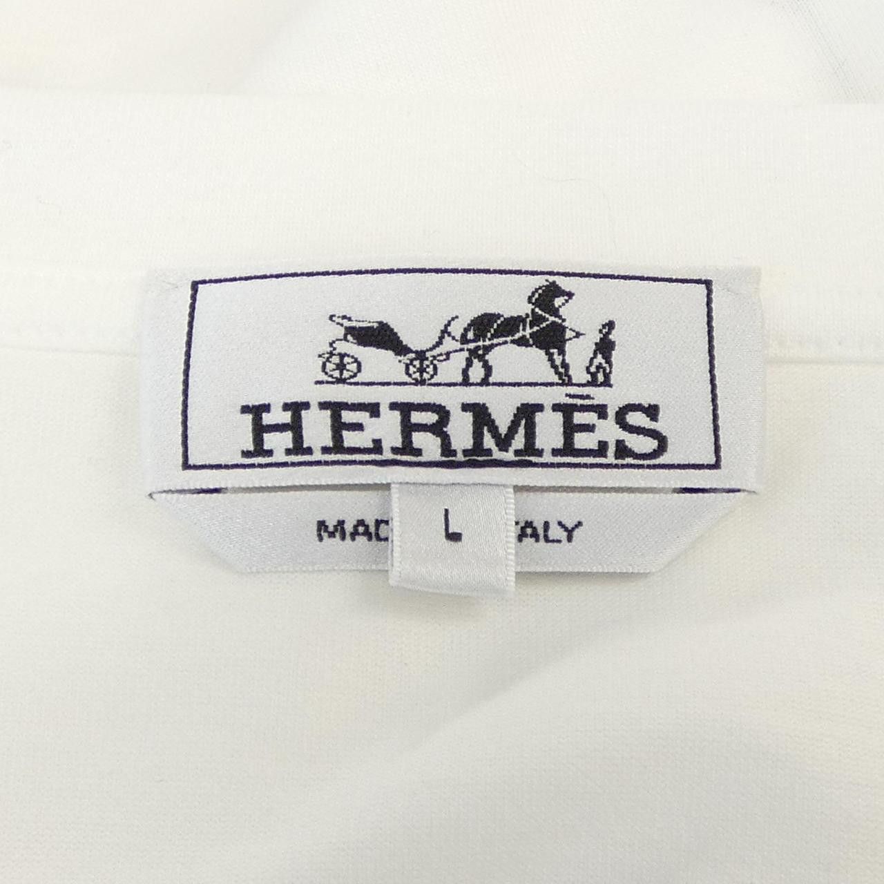 Hermes Hermes Hermes T Shirt Textile T-Shirts DUTY FREE for USA Size ONE SIZE - 4 Thumbnail