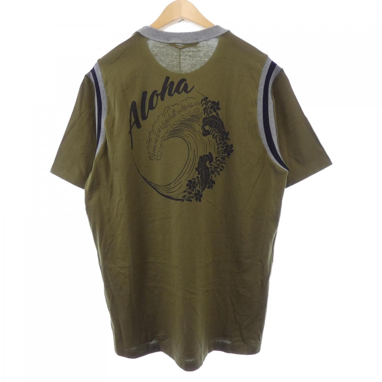 Louis Vuitton Louis Vuitton Louis Vuitton T Shirt Textile T-Shirts HEY18WFMB DUTY FREE for USA Size ONE SIZE - 2 Thumbnail