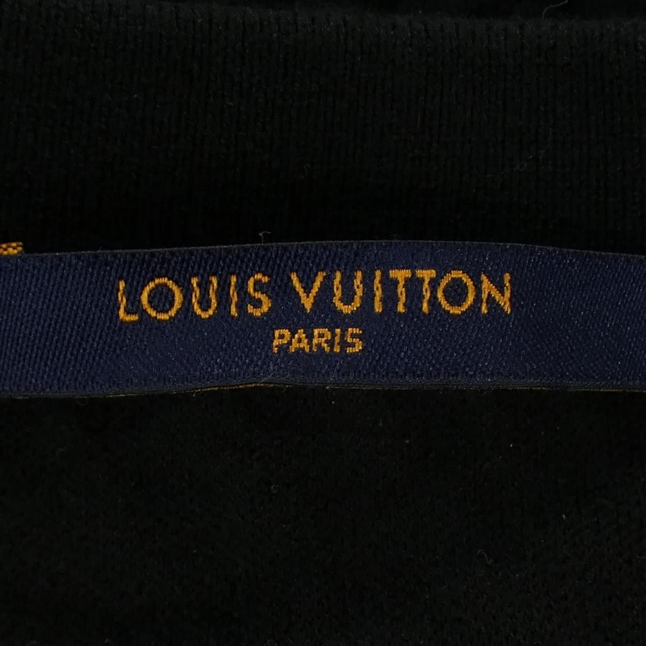 Louis Vuitton Louis Vuitton Louis Vuitton Multi-Signature Crew Neck Sweatshirt Textile Sweatshirts & Hoodies HNY02WNS0 DUTY FREE for USA Size ONE SIZE - 4 Thumbnail