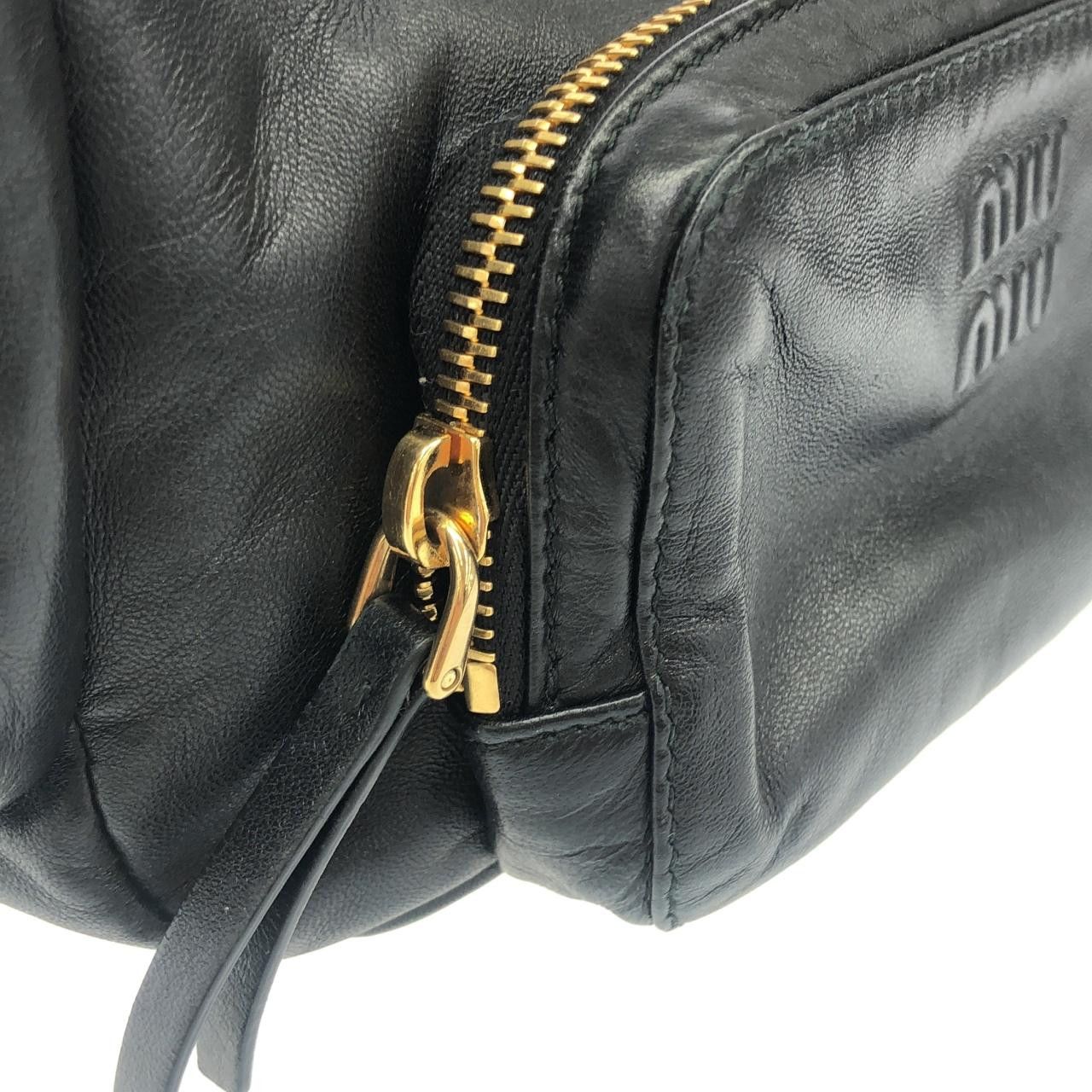 Miu Miu Miu Miu Miu Miu NAPPA Shoulder Bag Leather Shoulder Bag 5BC146 DUTY FREE for USA Size ONE SIZE - 4 Thumbnail