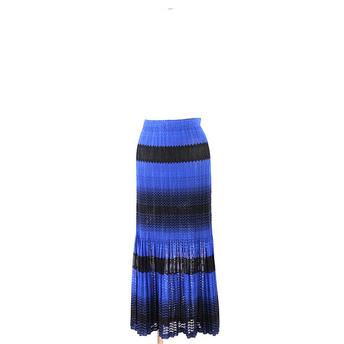 Issey Miyake Issey Miyake Pleats Please Pleated Perforated Skirt Textile Skirts DUTY FREE for USA Size ONE SIZE - 2 Thumbnail