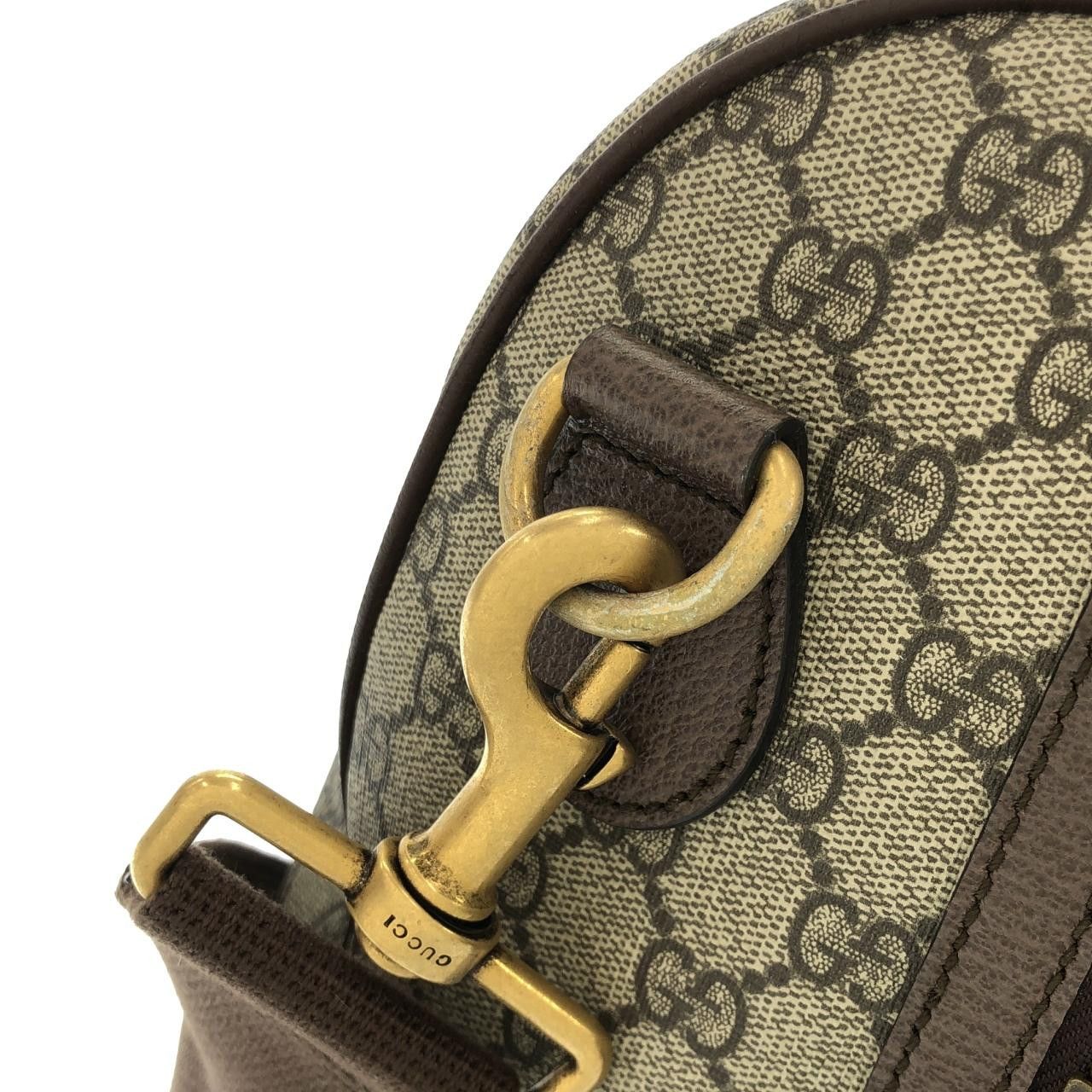 Gucci Gucci Gucci Savoy GG Supreme Canvas Boston Bag Textile Travel Bag 5479539C2ST DUTY FREE for USA Size ONE SIZE - 7 Thumbnail