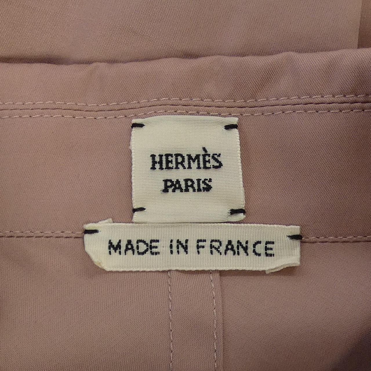 Hermes Hermes Hermes Crude Cell Shirt Dress Dress Textile Dresses 5E0573DV DUTY FREE for USA Size ONE SIZE - 4 Thumbnail