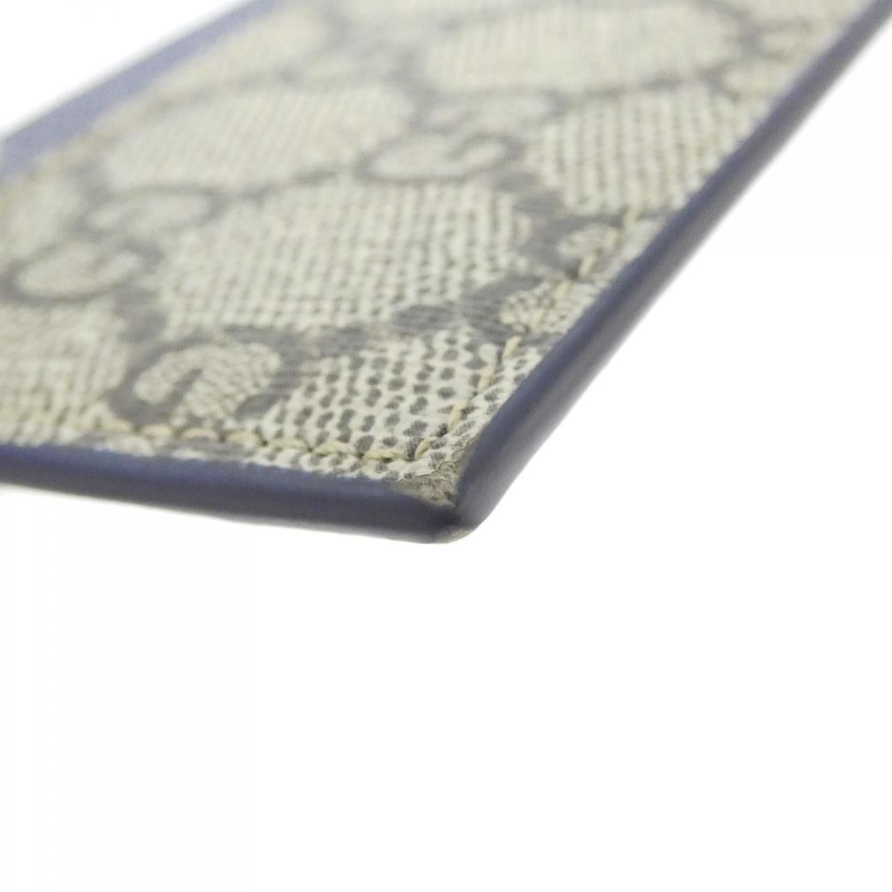 Gucci Gucci Gucci GG Supreme Canvas Leather Card Case Leather Card Case 768248FACQC DUTY FREE for USA Size ONE SIZE - 5 Thumbnail