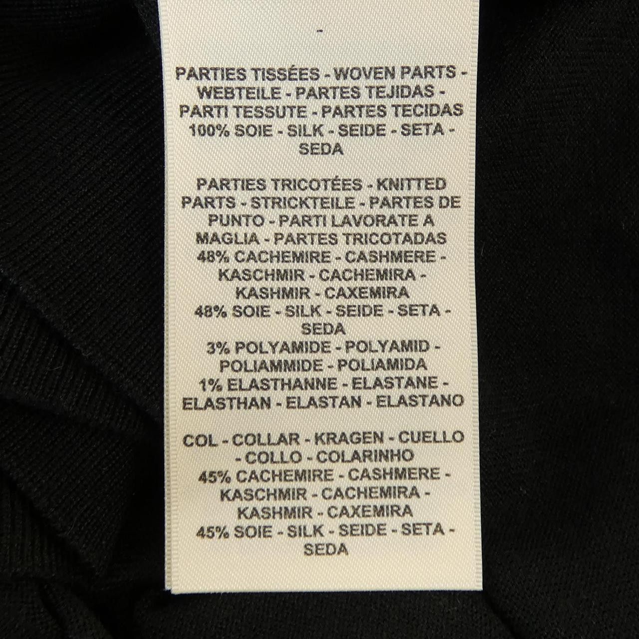 Hermes Hermes Hermes Twill Reine Parfroy Remix Cashmere Blend Knitwear Textile Tops DUTY FREE for USA Size ONE SIZE - 3 Thumbnail