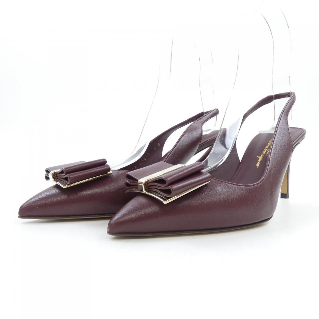 Salvatore Ferragamo Salvatore Ferragamo Salvatore Ferragamo Leather Sandals Leather Shoes DUTY FREE for USA Size ONE SIZE - 3 Thumbnail