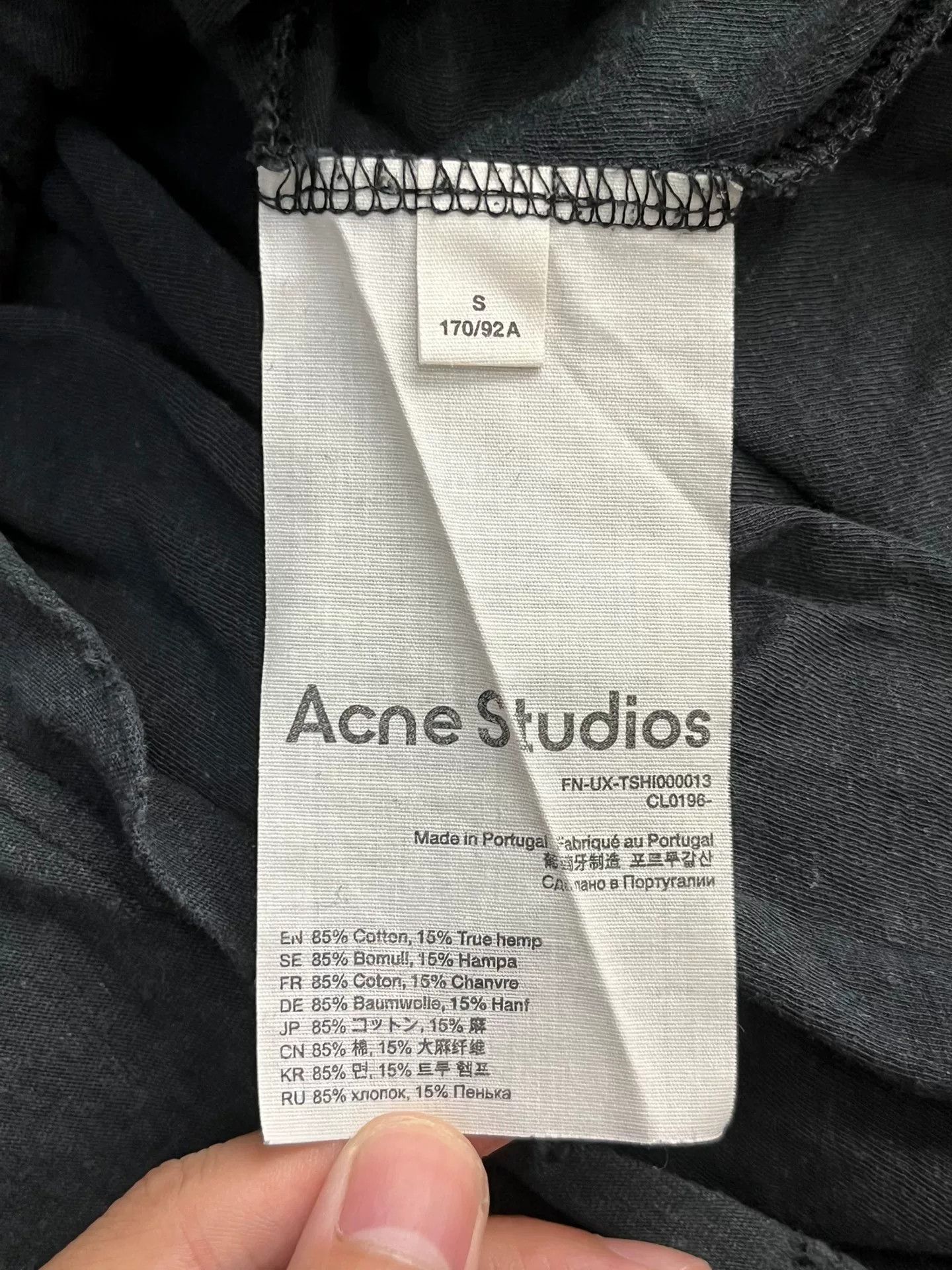Acne Studios Acne Studios Printed T-Shirt S Men Size US S / EU 44-46 / 1 - 3 Thumbnail