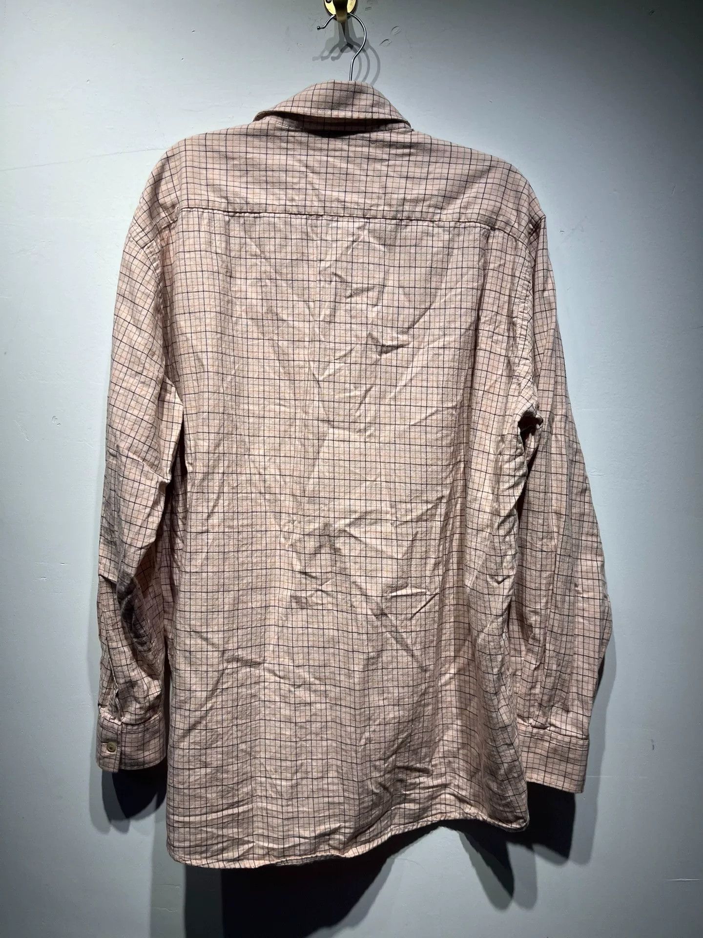 Acne Studios Acne Studios Embroidered Plaid Pink Shirt 48 Men Size US XL / EU 56 / 4 - 2 Thumbnail