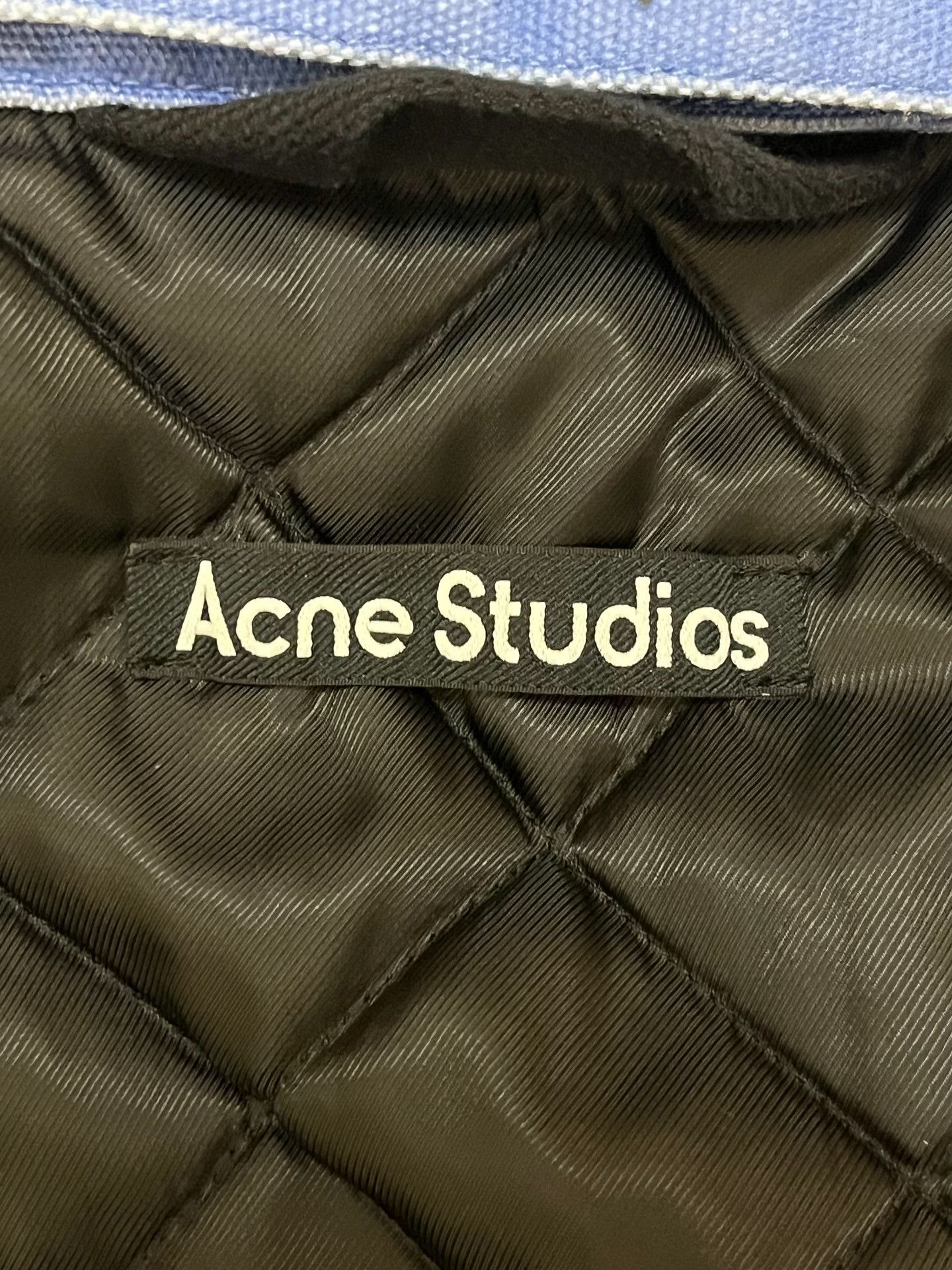 Acne Studios Acne Studios Quilted Oversized Blue Light Jacket M Men Size US M / EU 48-50 / 2 - 3 Thumbnail