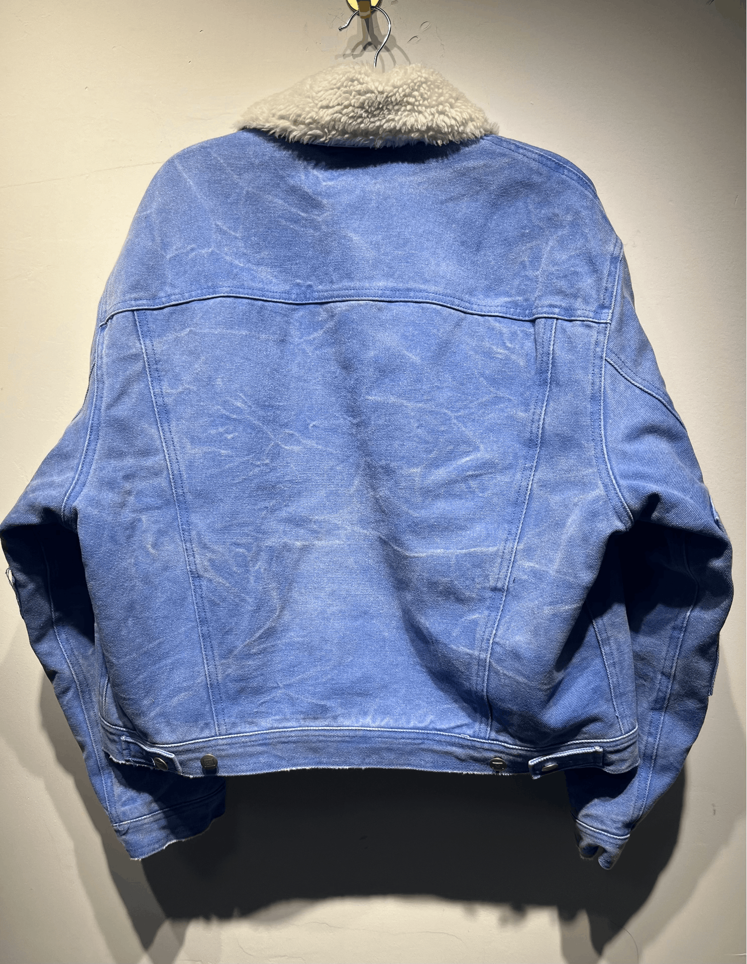 Acne Studios Acne Studios Quilted Oversized Blue Light Jacket M Men Size US M / EU 48-50 / 2 - 2 Thumbnail
